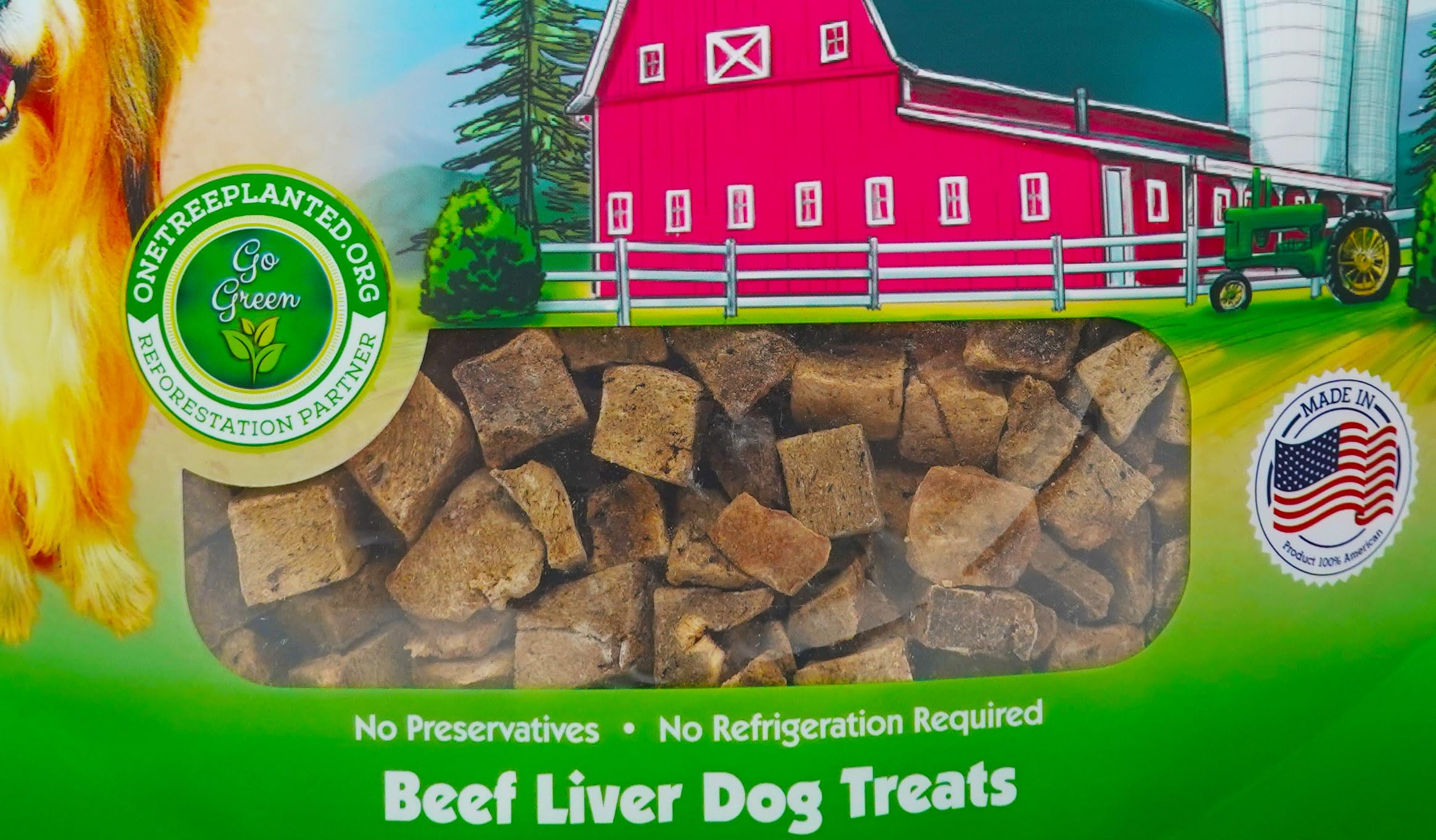 Bellyrubs Freeze-Dried Beef Liver Treats for Dogs, All-Natural, High Protein, 14oz, Gluten & Grain Free, Made in USA