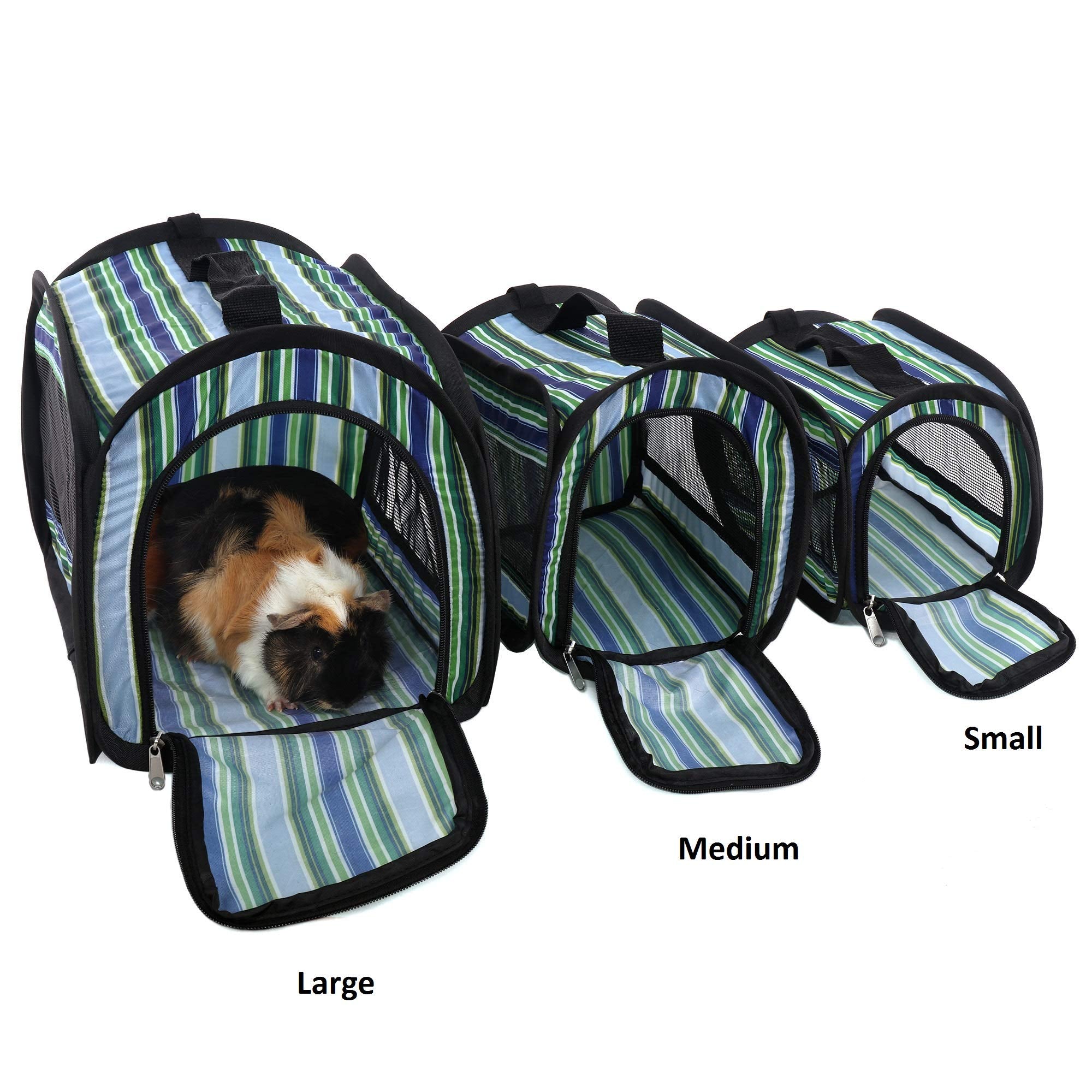 Ware Manufacturing Twist-N-Go Carrier For Small Pets, Hamsters, Ferrets, Rats, Guinea Pigs - Medium