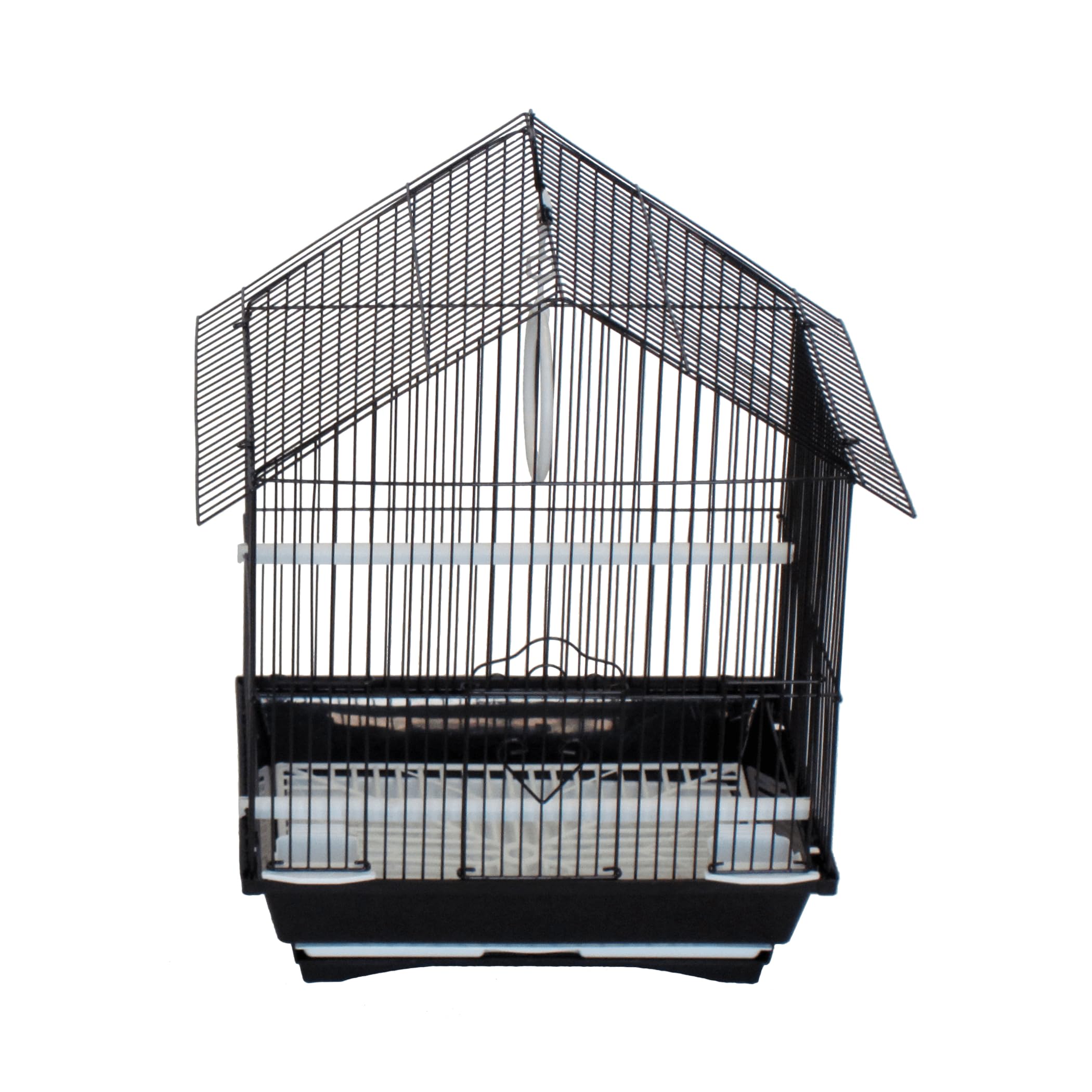 YML A1114MPUR House Top Style Small Parakeet Cage, 11" x 9" x 16"