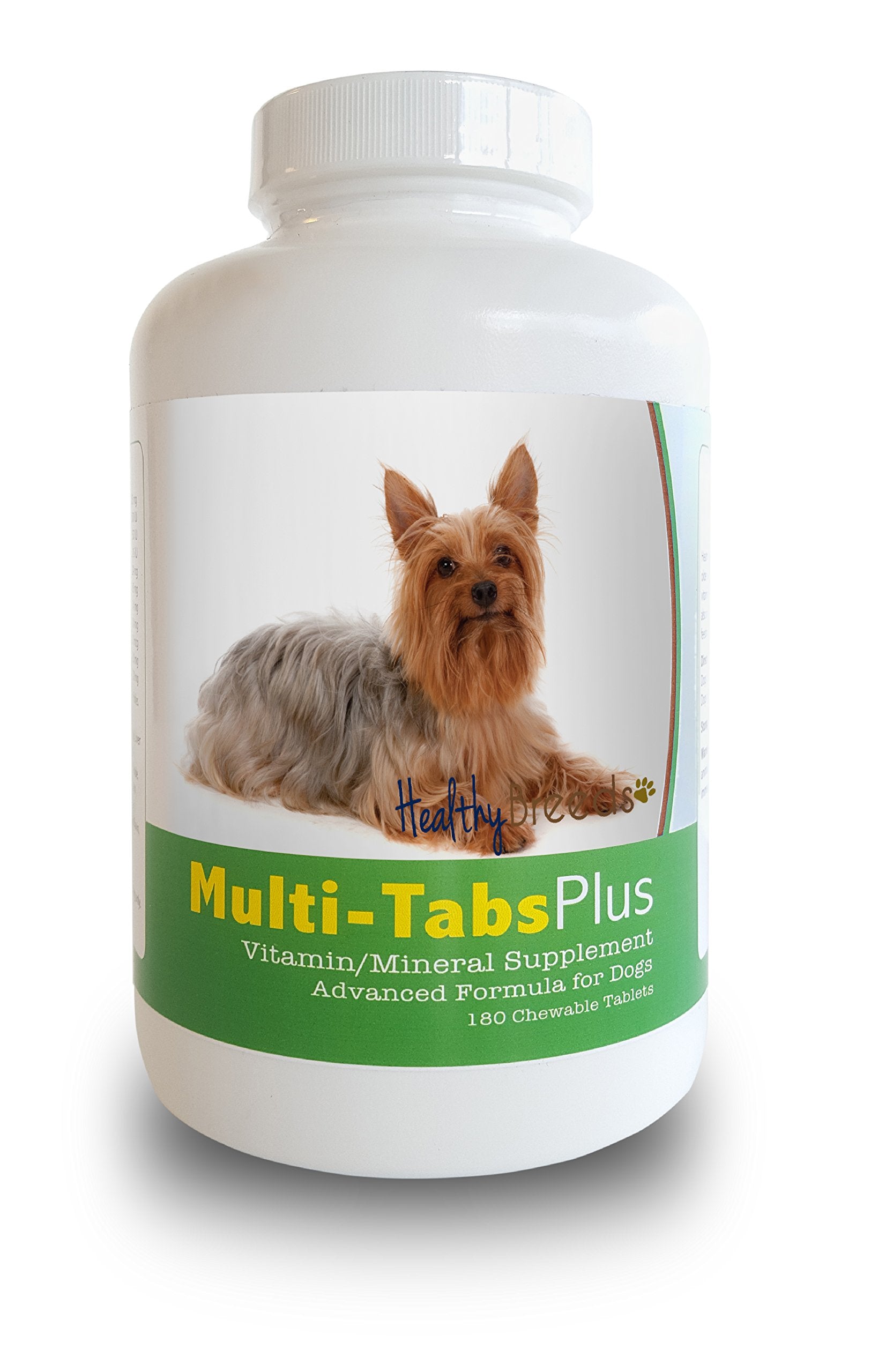 Healthy Breeds Silky Terrier Multi-Tabs Plus Chewable Tablets 180 Count