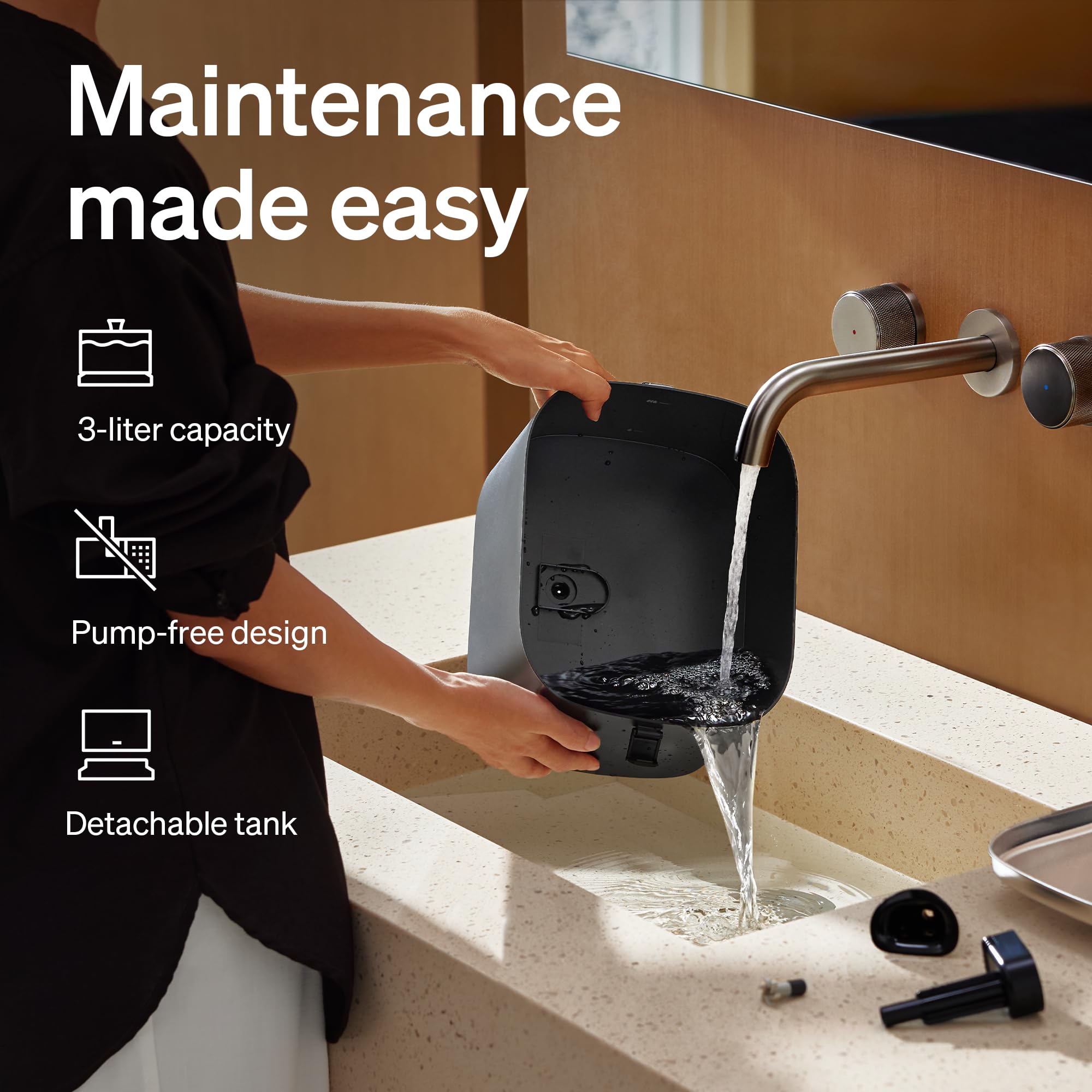 PETLIBRO Upgrade Cat Water Fountain Stainless Steel Tray, Dockstream 2 Cat Fountain Indoor, 3L/101oz Auto Cat Fountains for Drin