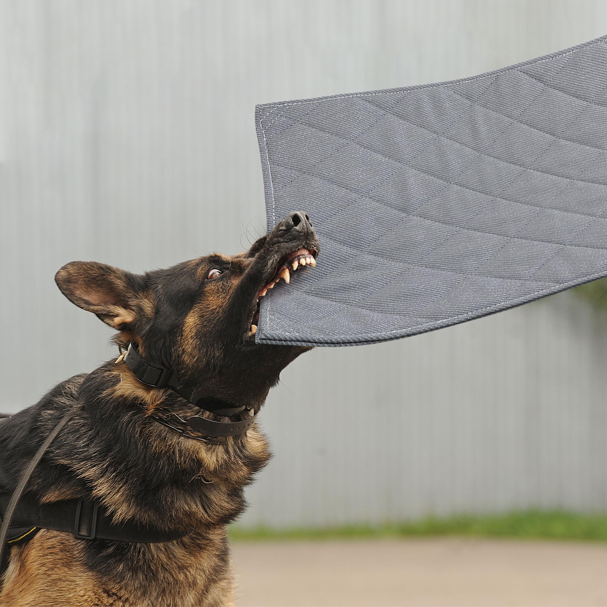 Mabozoo Indestructible Dog Beds, Chew Proof Dog Crate Pad For Aggressive Chewers,Machine Washable Quilted Dog Mat For Crate,Durable Dog Beds For Small Dogs,Grey Kennel Pad (22X35 In)