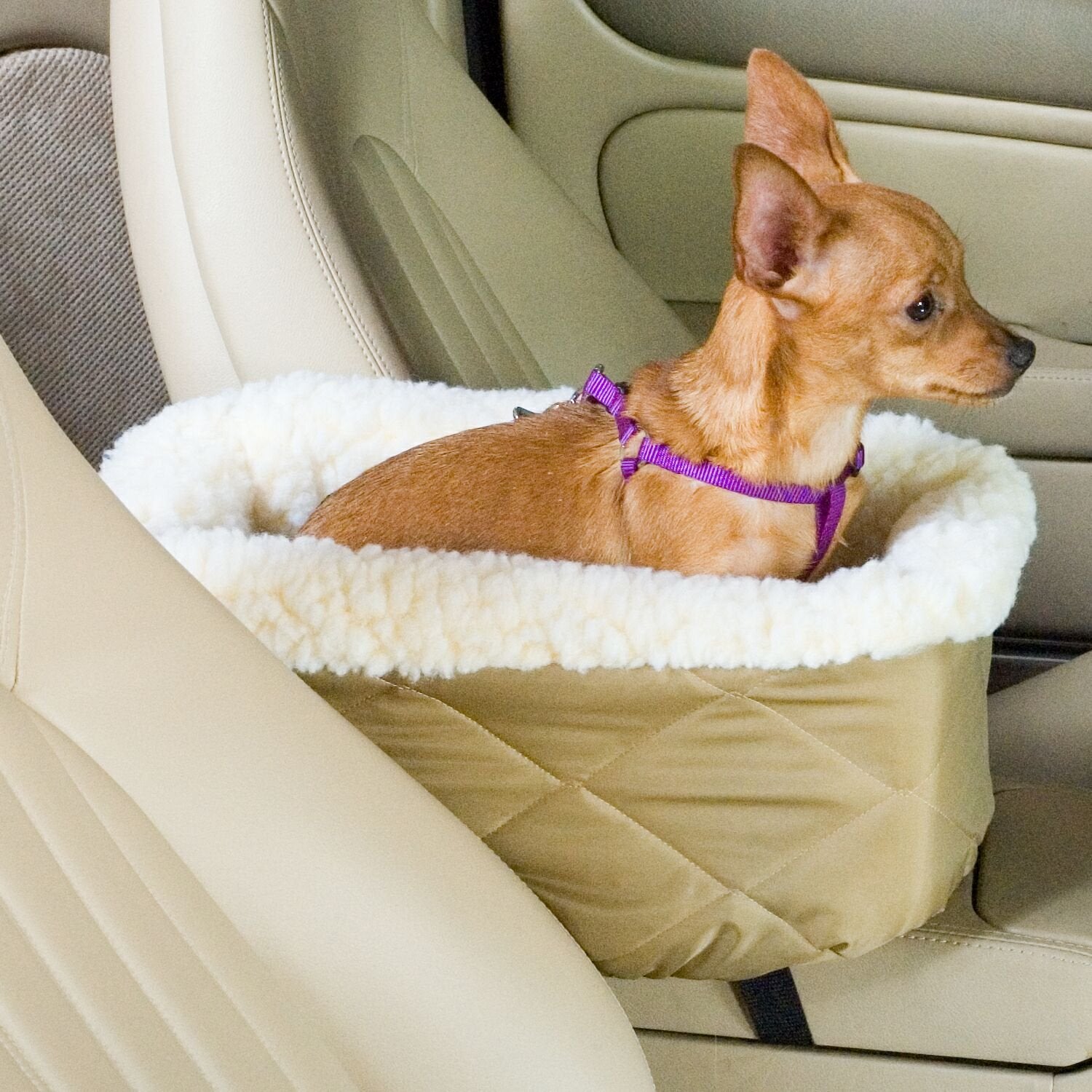 Snoozer Small Console Lookout Car Seat, Khaki