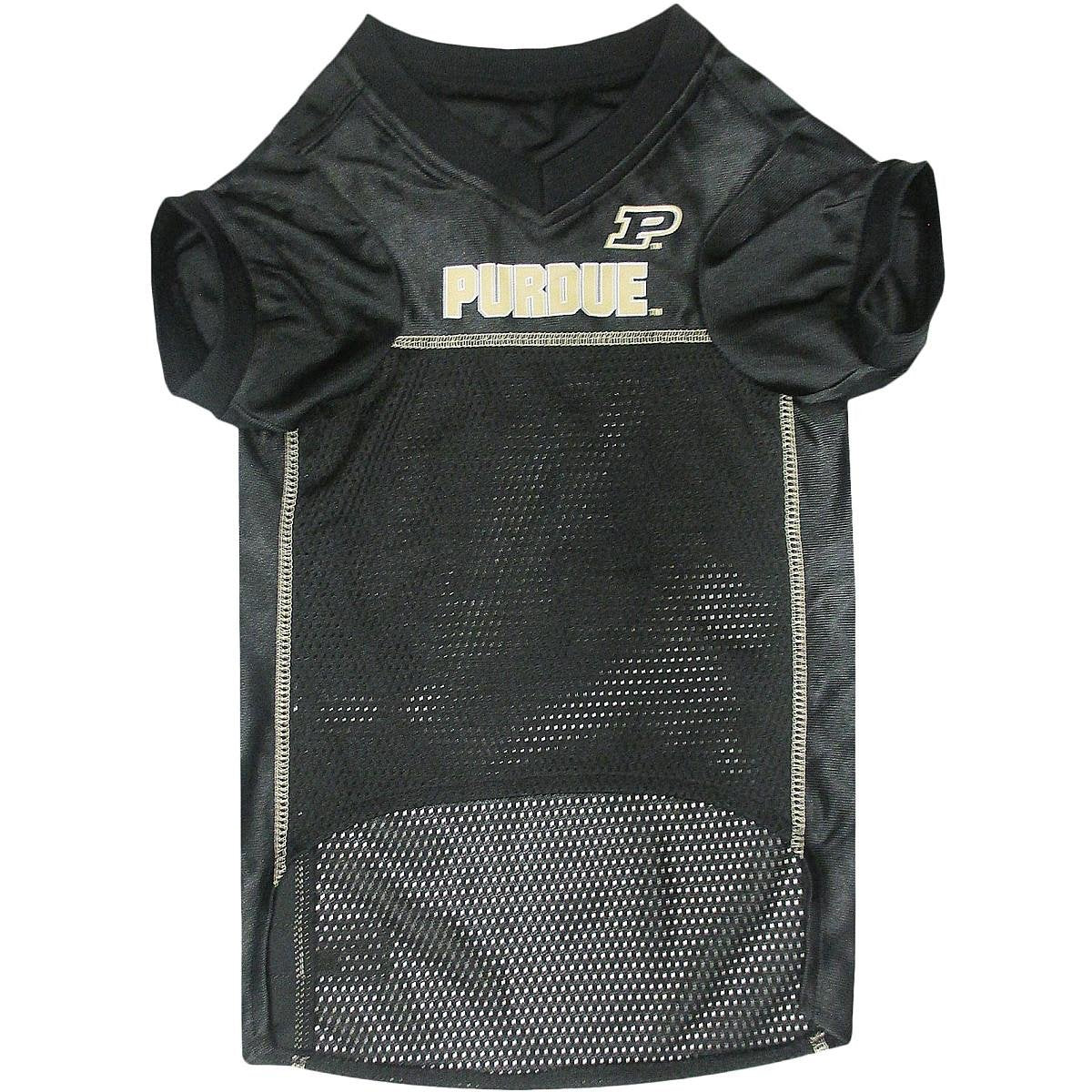 Pets First NCAA College Purdue University Mesh Jersey for DOGS & CATS, Size XX-Large, Licensed Dog Jersey with your Favorite Foo