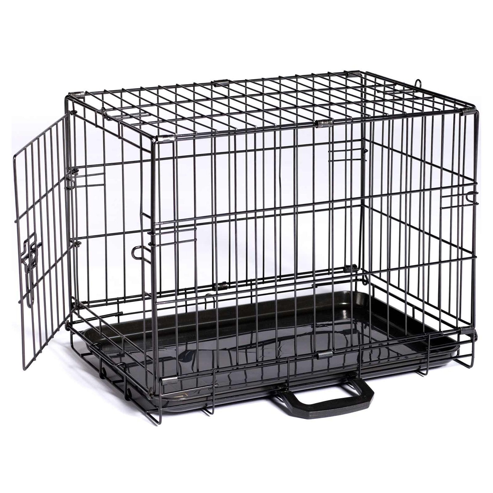 Prevue Pet Products Home On-The-Go Single Door Dog Crate E431, X-Small, Black, 24 Long x 16.5 Wide x 20 High, Stability, Secure,