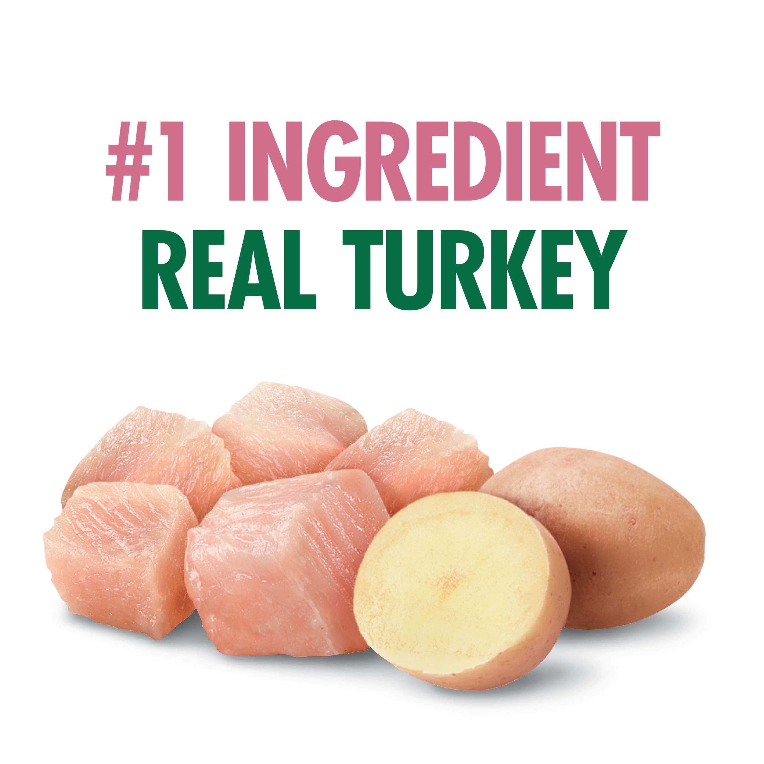Nutro Limited Ingredient Diet Adult Canned Soft Wet Dog Food Premium Loaf Turkey & Potato Recipe, 12.5 oz. cans (12 Count, Pack