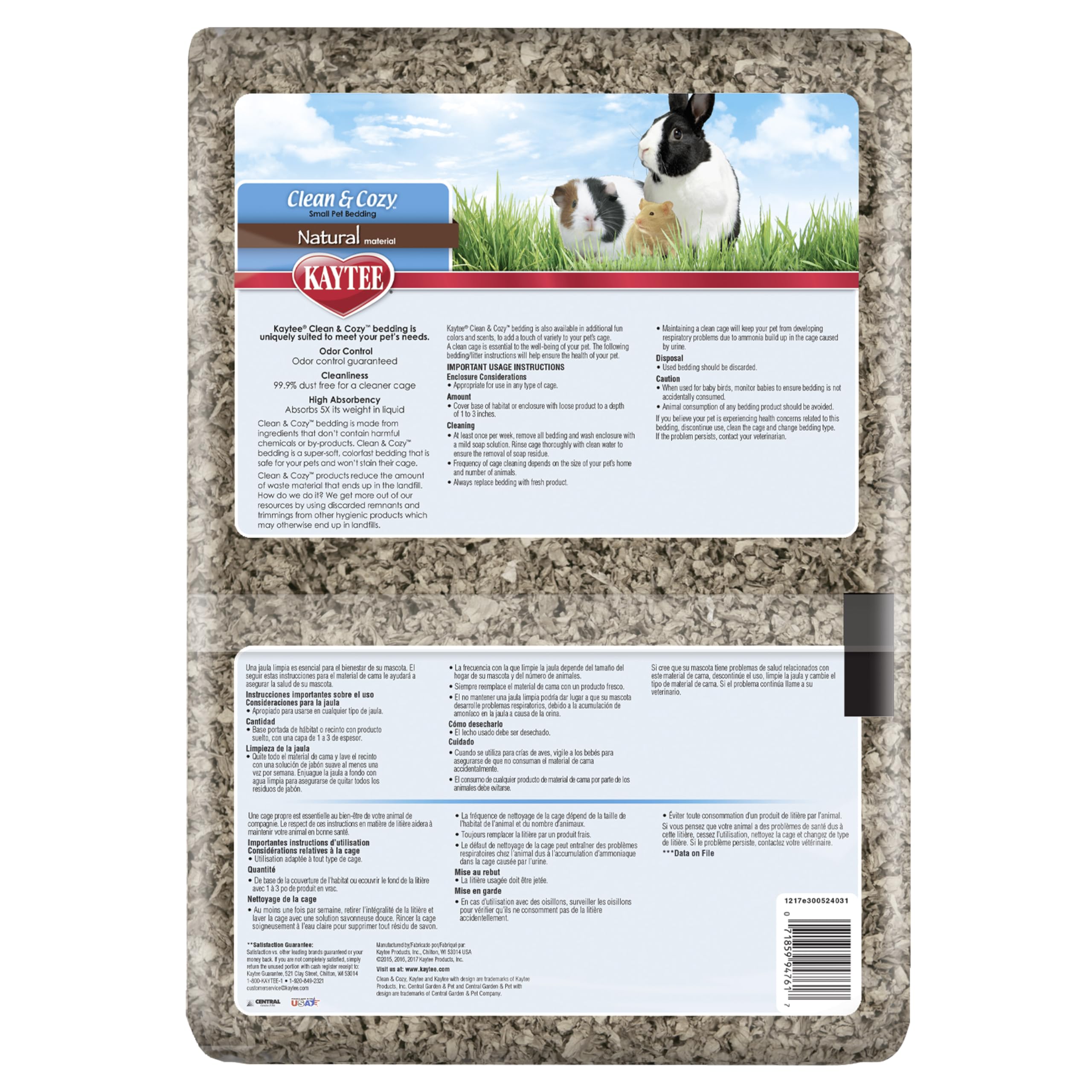 KT 49.2L NAT CLEAN & COZY LITTER