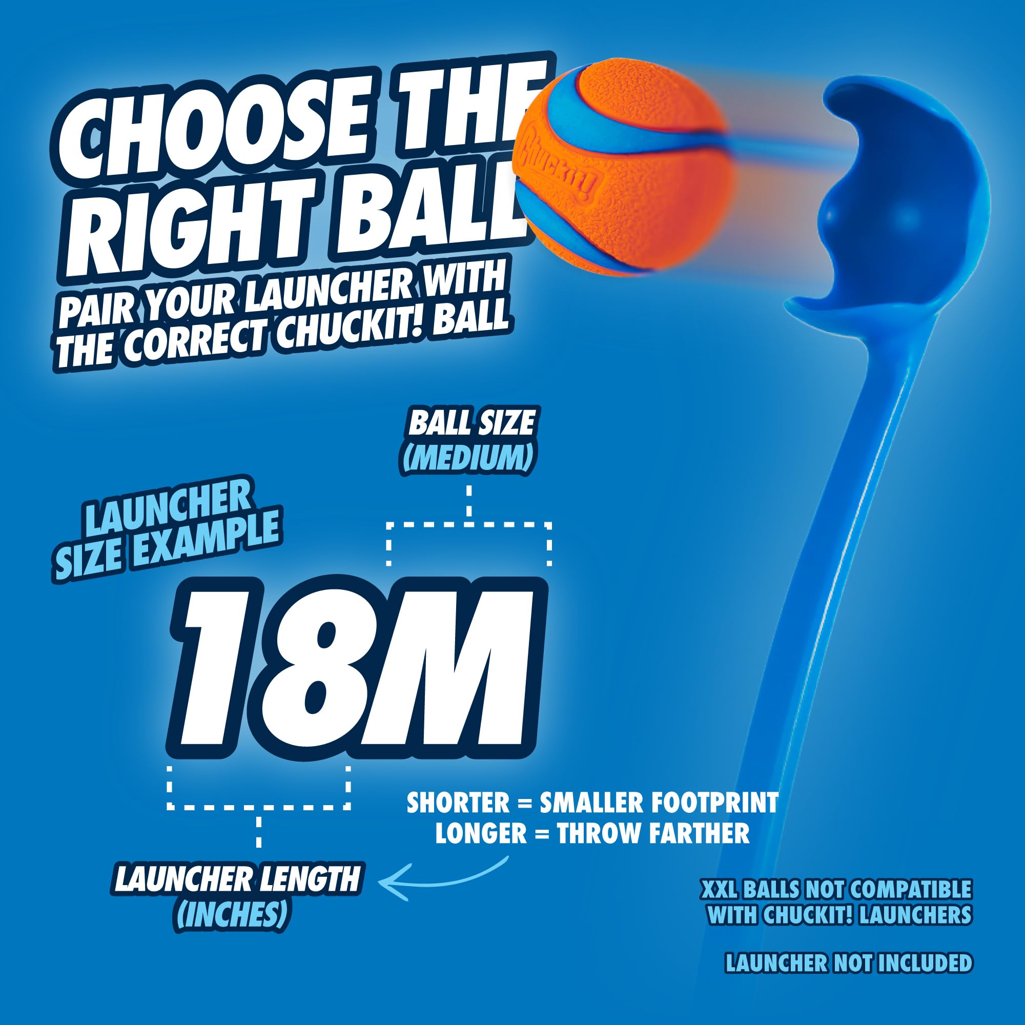 BALL LAUNCHER CHUCKIT JR (Pack of 1)