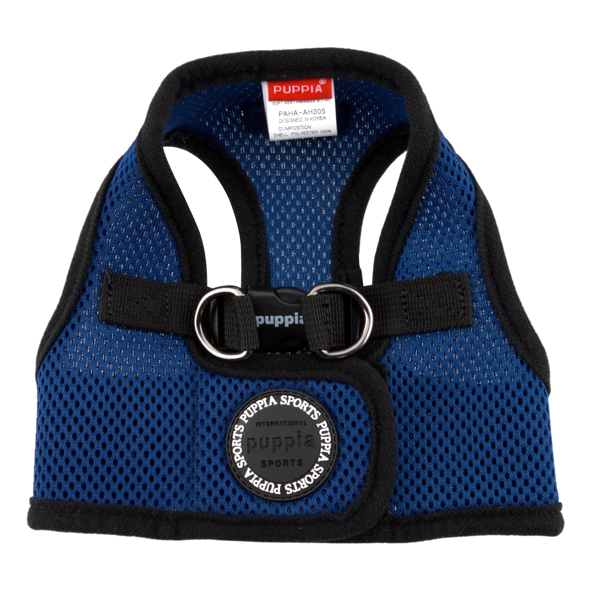 PUPPIA International Puppia Harness Soft B Vest Royal Blue Medium