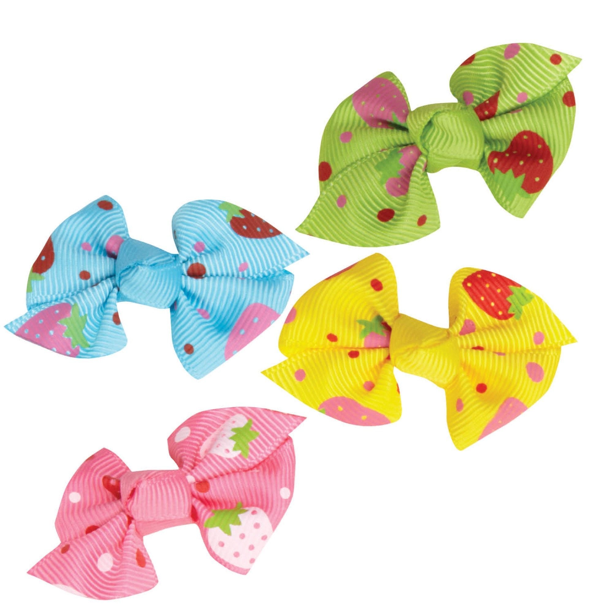Aria Dixie Bows for Dogs, 50-Piece Canisters