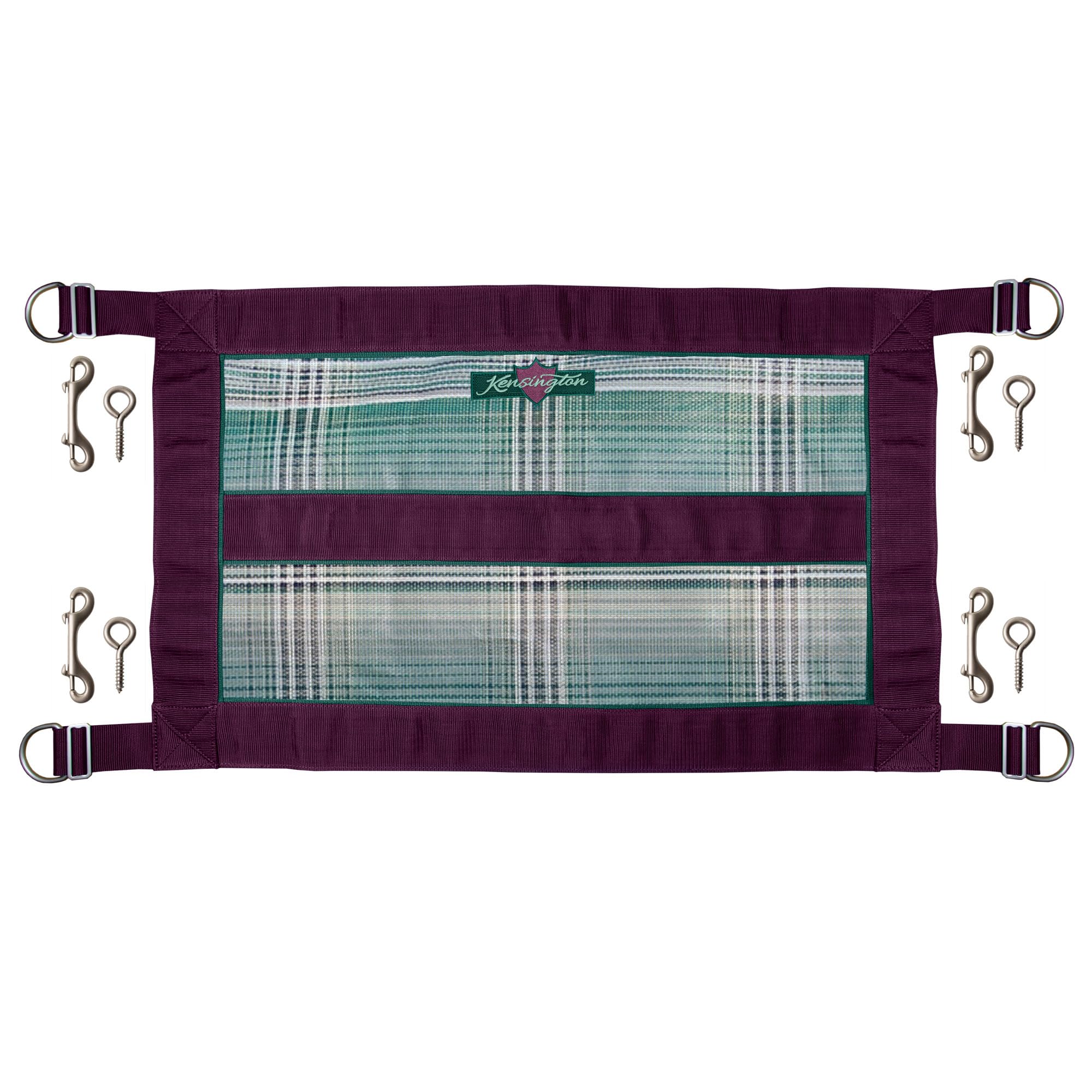 Kensington Stall Guard for Pony Horse Draft - Designed to Keep Horse Securely in Stall in Style - Adjustable Straps and Hardware