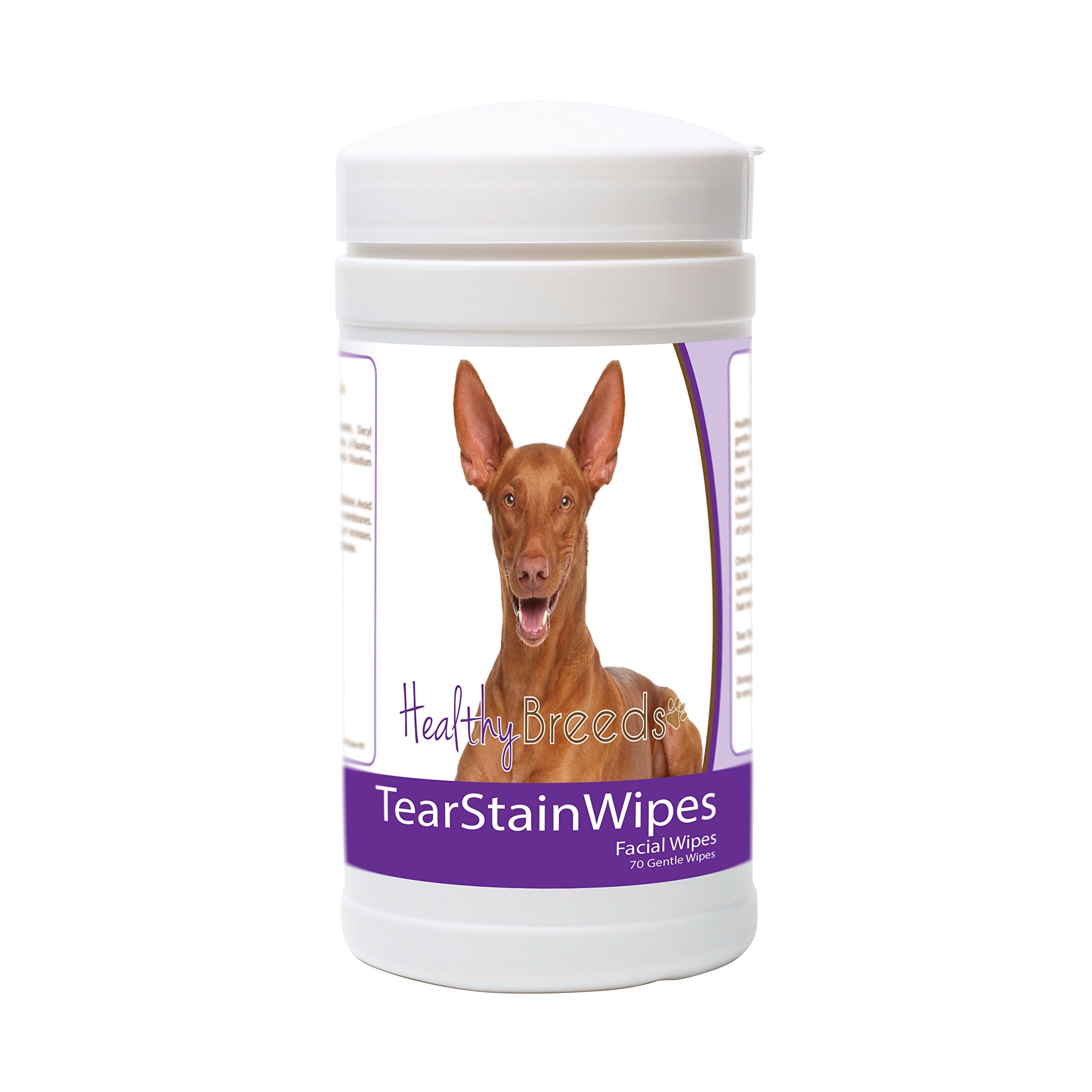 Healthy Breeds Pharaoh Hound Tear Stain Wipes 70 Count