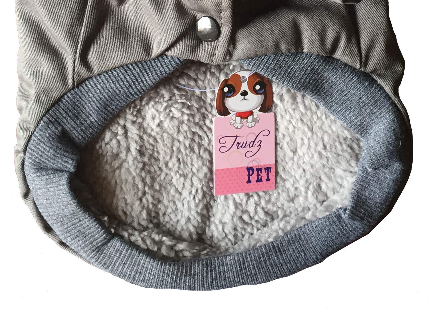 Trudz PET Dog Hoodies, Rdc Pet Work Clothes, Thickened Dog Overall, Dog Military Uniform, Army Hoodie Sweater, Cotton Jacket Fur