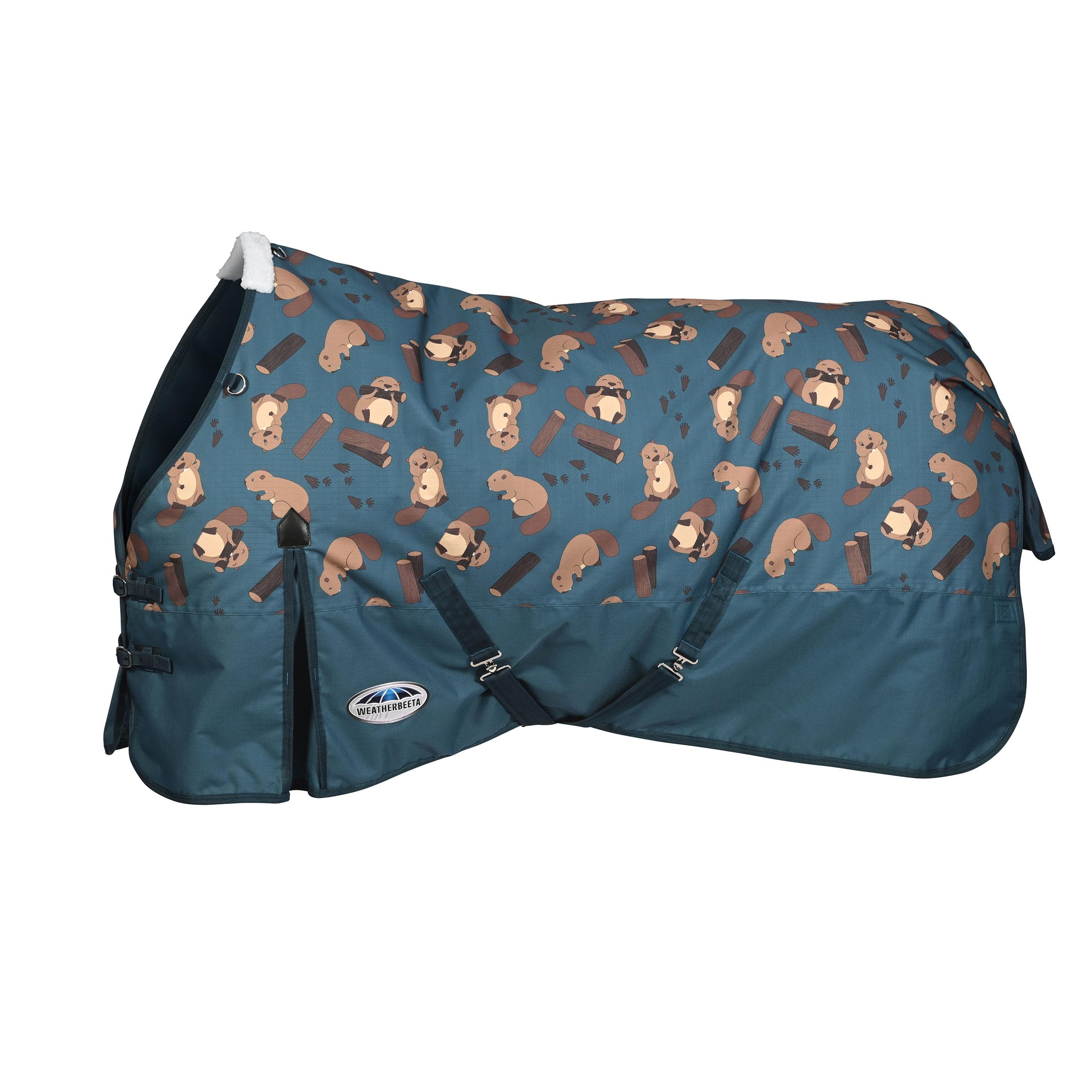 Weatherbeeta Comfitec Essential Standard Neck Lite, Beaver Print, 75''