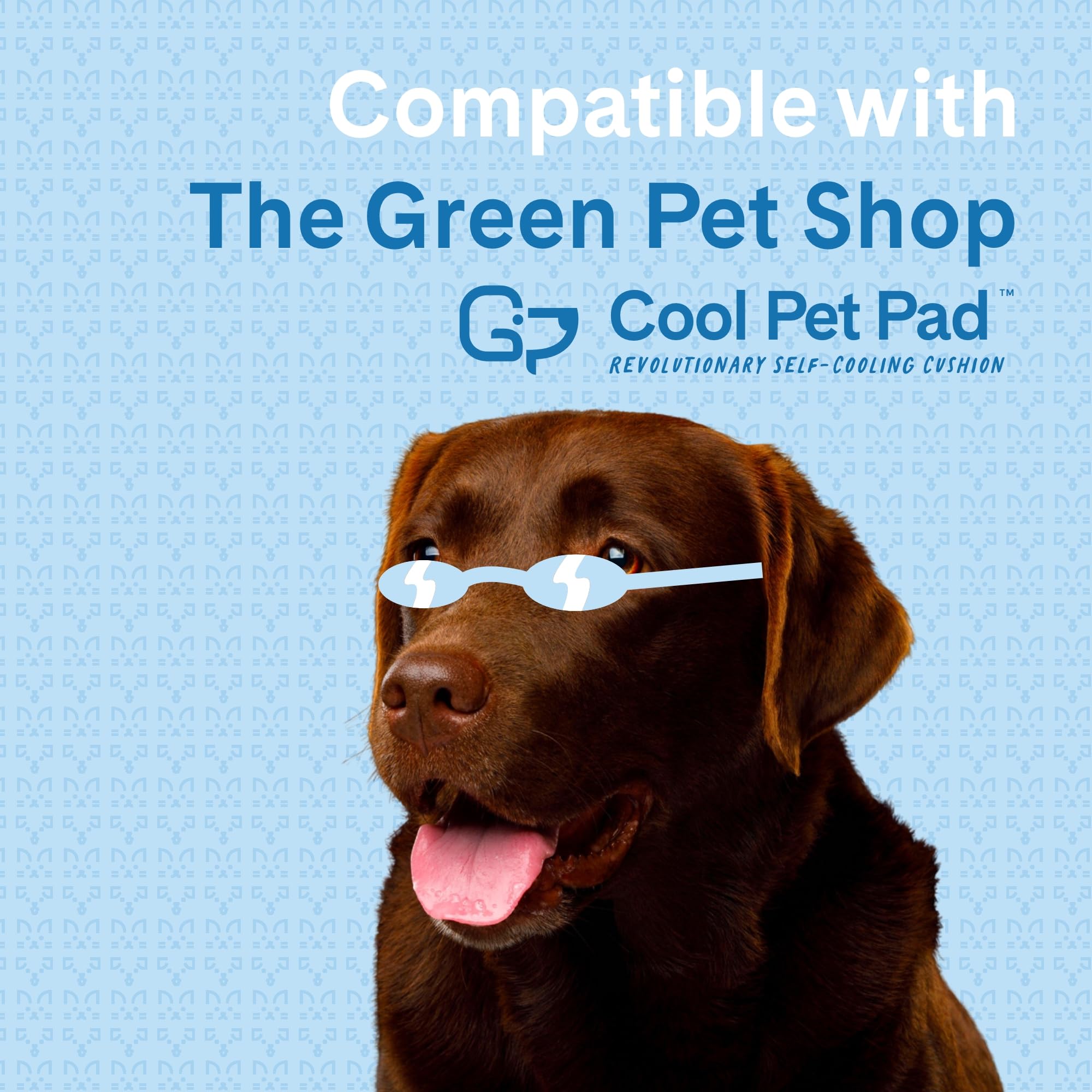 The Green Pet Shop Dog Cooling Mat Cover - Medium, Nude/Pink - Protect Your Cool Pet Pad From Dirt & Damage - Machine Washable