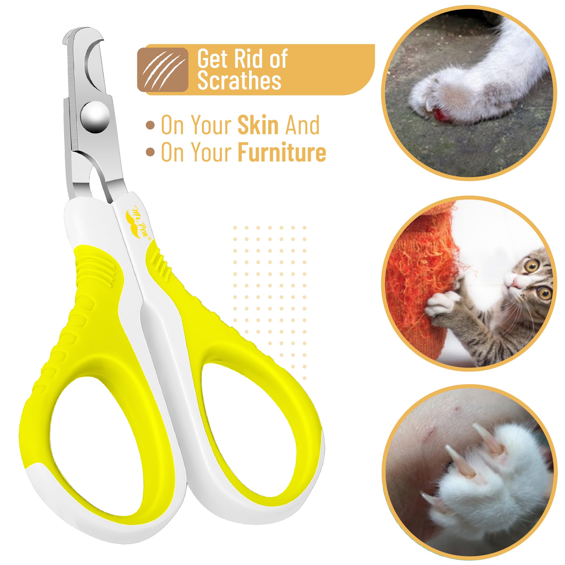 Mr. Pen- Cat Nail Clipper, Lime Green, Cat Nail Trimmer, Cat Nail Clippers, Cat Claw Clippers, Cat Clippers For Nails, Pet Nail Clippers, Kitten Nail Clipper, Small Dog Nail Clipper Cat Claw Trimmer
