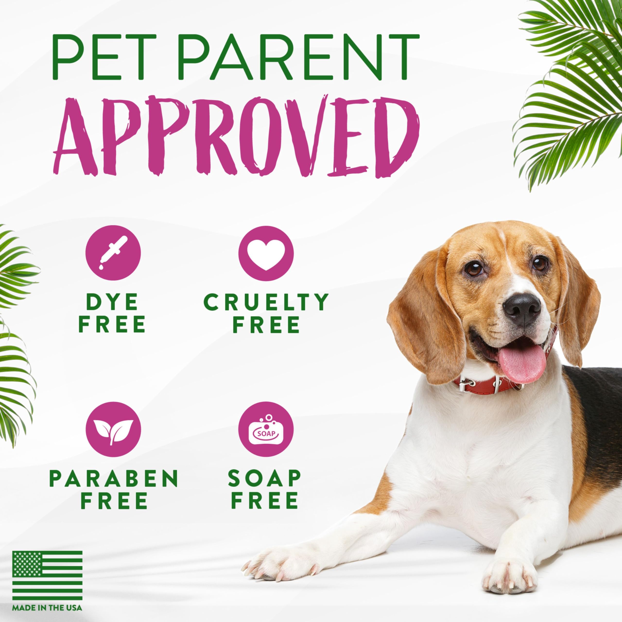 Tropiclean Berry & Coconut Dog Wipes For Paws And Butt | Deep Cleaning Dog Grooming Wipes | Safe For The Face | Cat Friendly | 100 Count