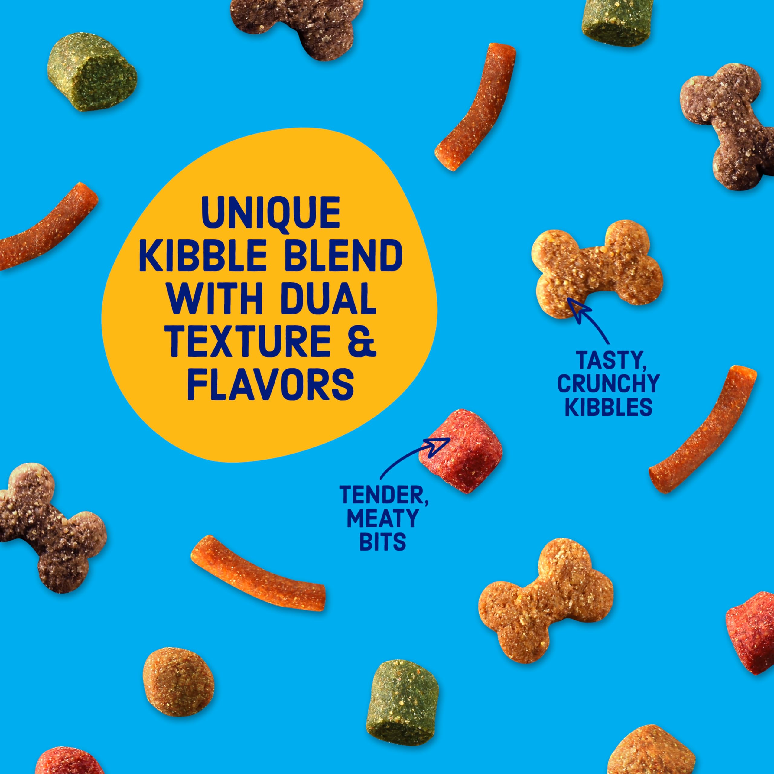 Kibbles n Bits Original Savory Beef & Chicken Flavor Dry Dog Food, 31 Pound Bag