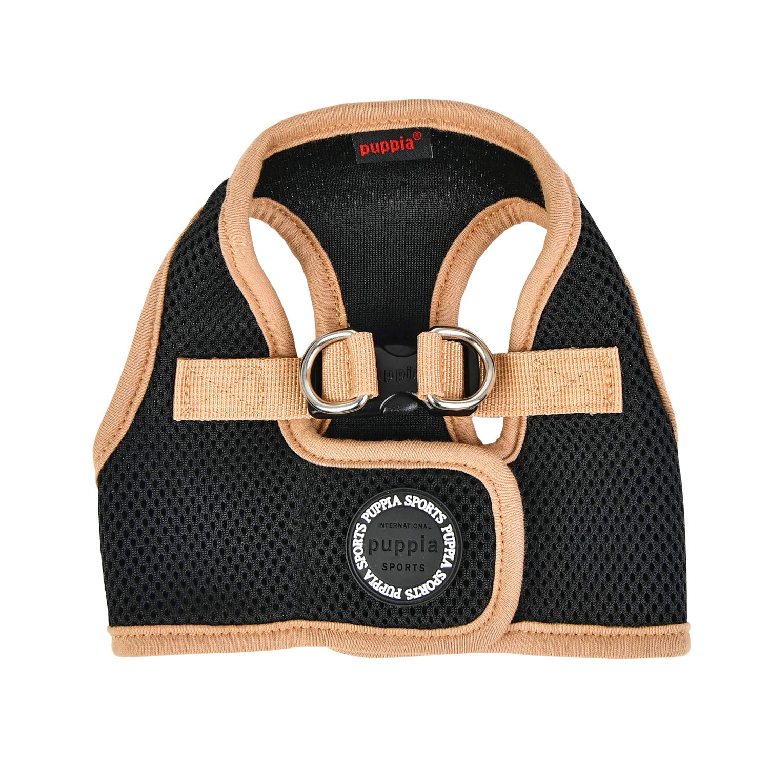 Puppia Soft Vest Harness B Ii - Black - M