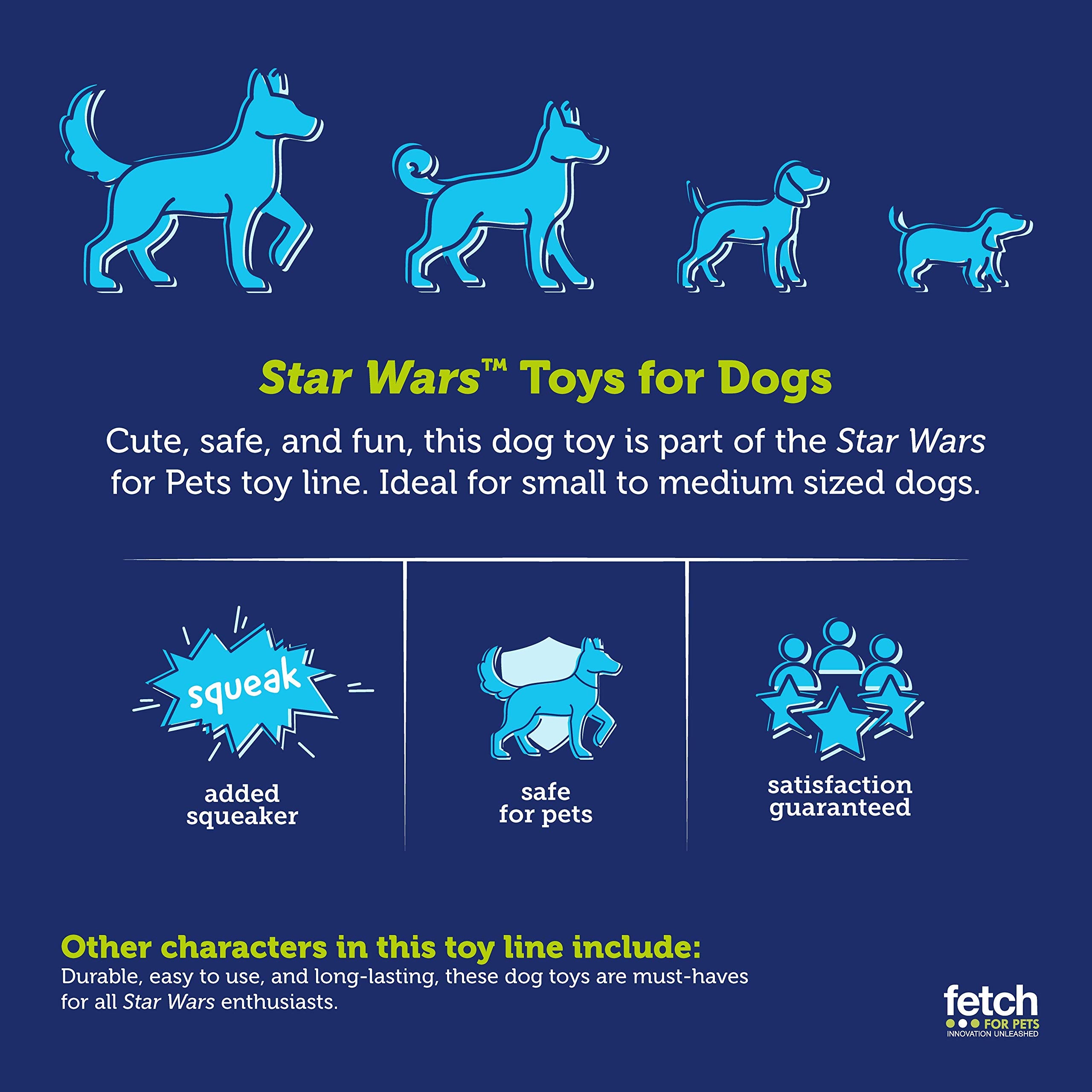 Star Wars For Pets Mandalorian The Child Plush Figure Dog Toy | 6 Inch Small Dog Toy From The Mandalorian - Soft And Plush Dog Toys, Safe Fabric Squeaky Dog Toy For All Dogs