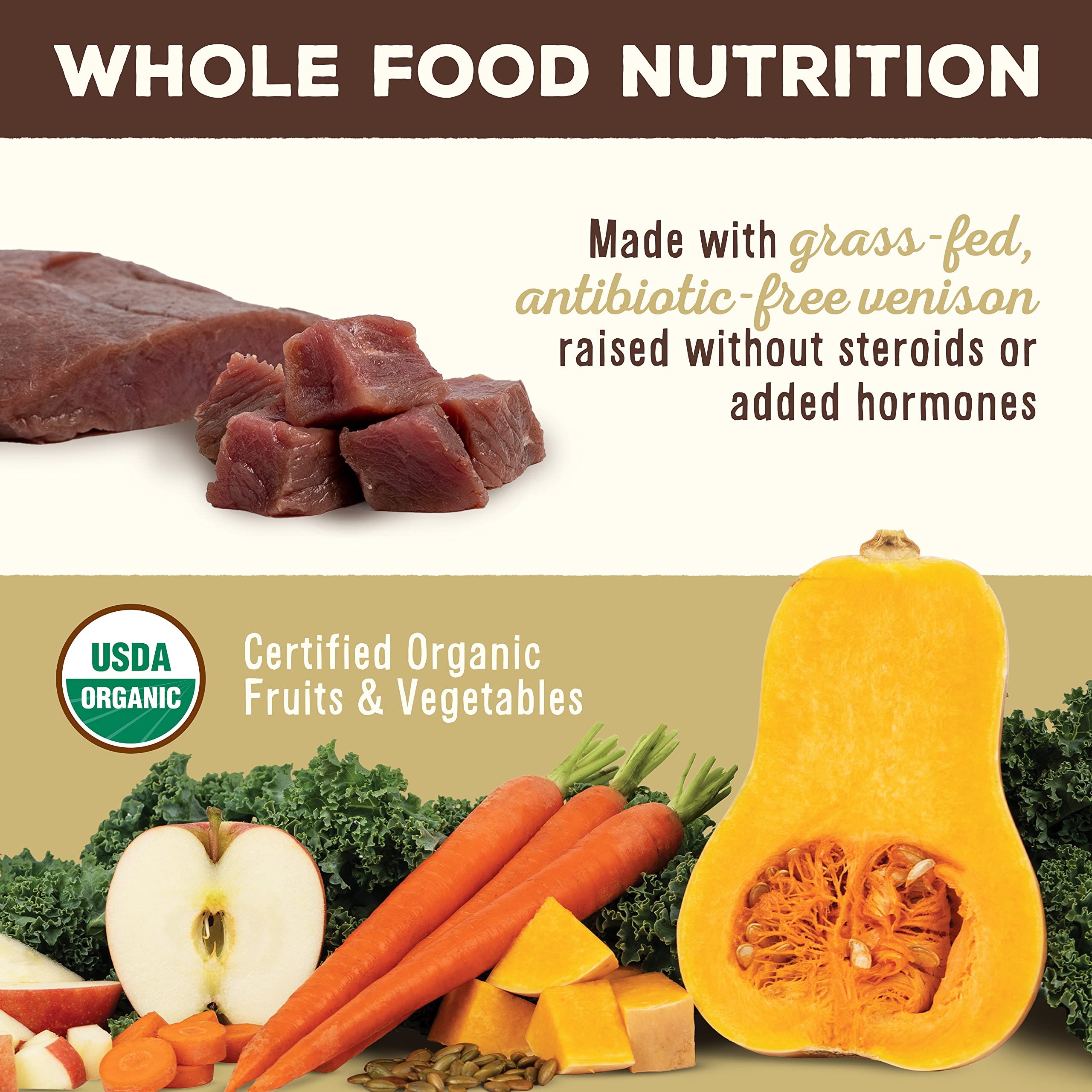 Primal Freeze Dried Raw Cat Food Nuggets Venison, Complete & Balanced Meal or Topper, Premium, Healthy, Grain Free, High Protein