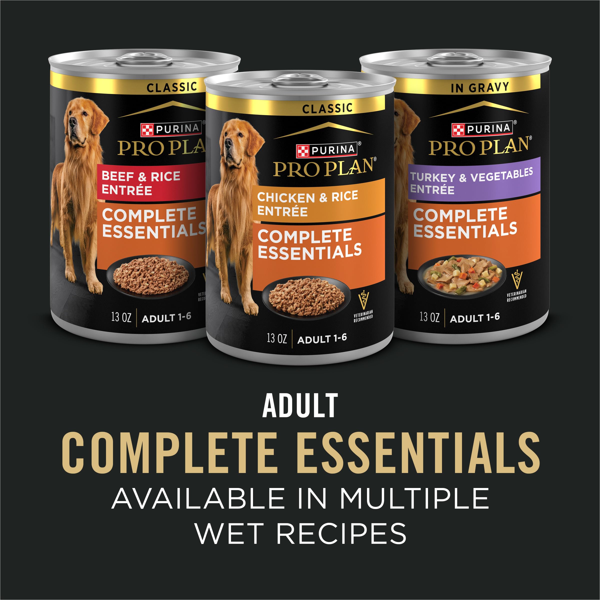 Purina Pro Plan Complete Essentials Shredded Blend Chicken and Rice Dog Food Dry Formula with Probiotics for Dogs - 5 lb.