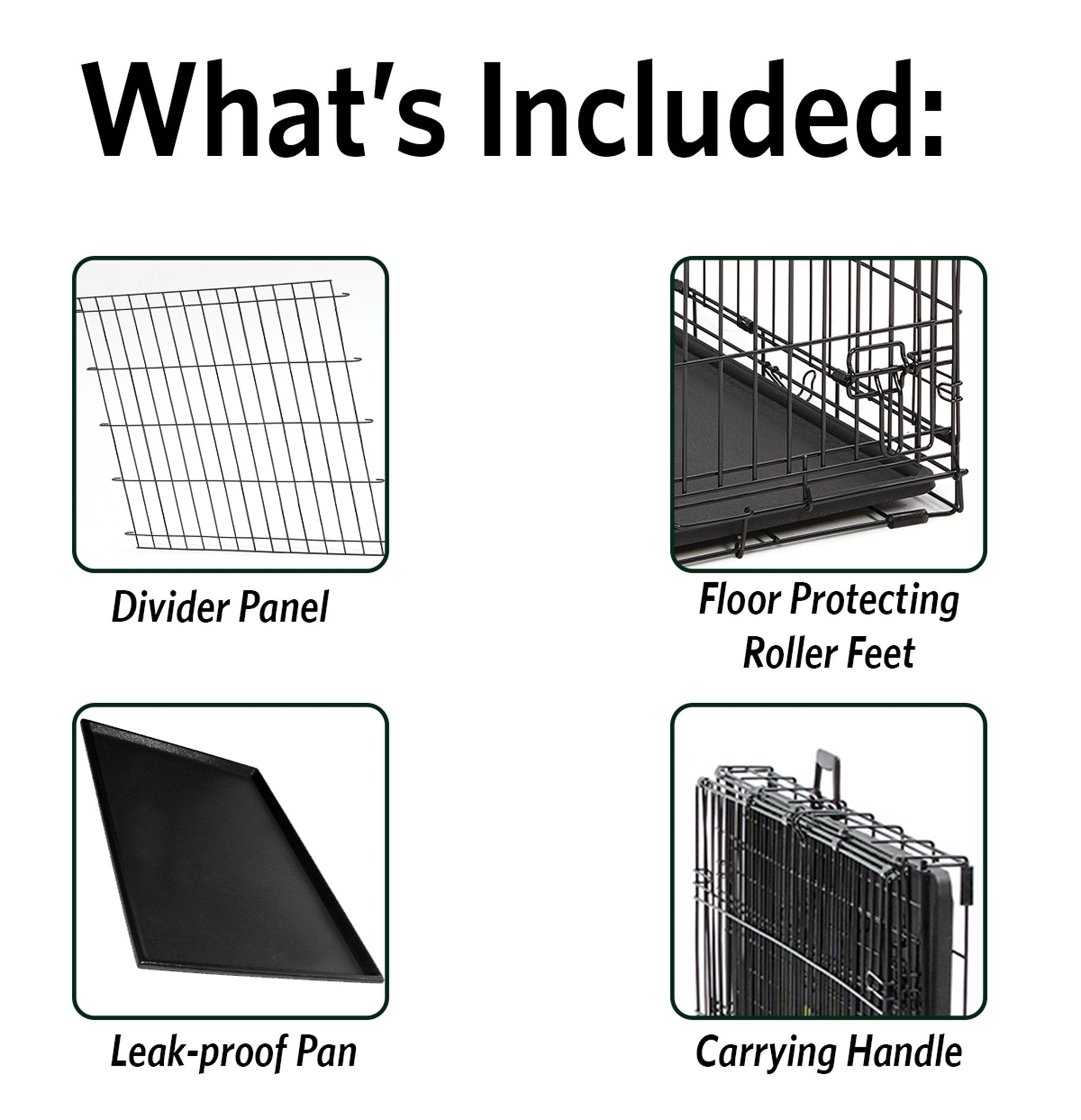 Midwest Homes For Pets Ovation Single Door Crate With Up And Away Door, 48-Inch