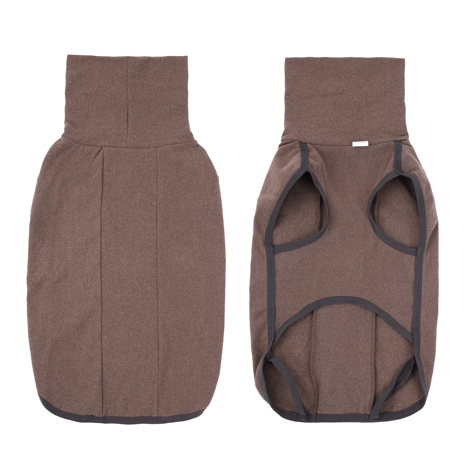 Dog Sweater Pullover Cold Weather Vest For Dogs Dog Sweatshirt Dog Jacket For Indoor And Outdoor Use (X-Small, Brown)