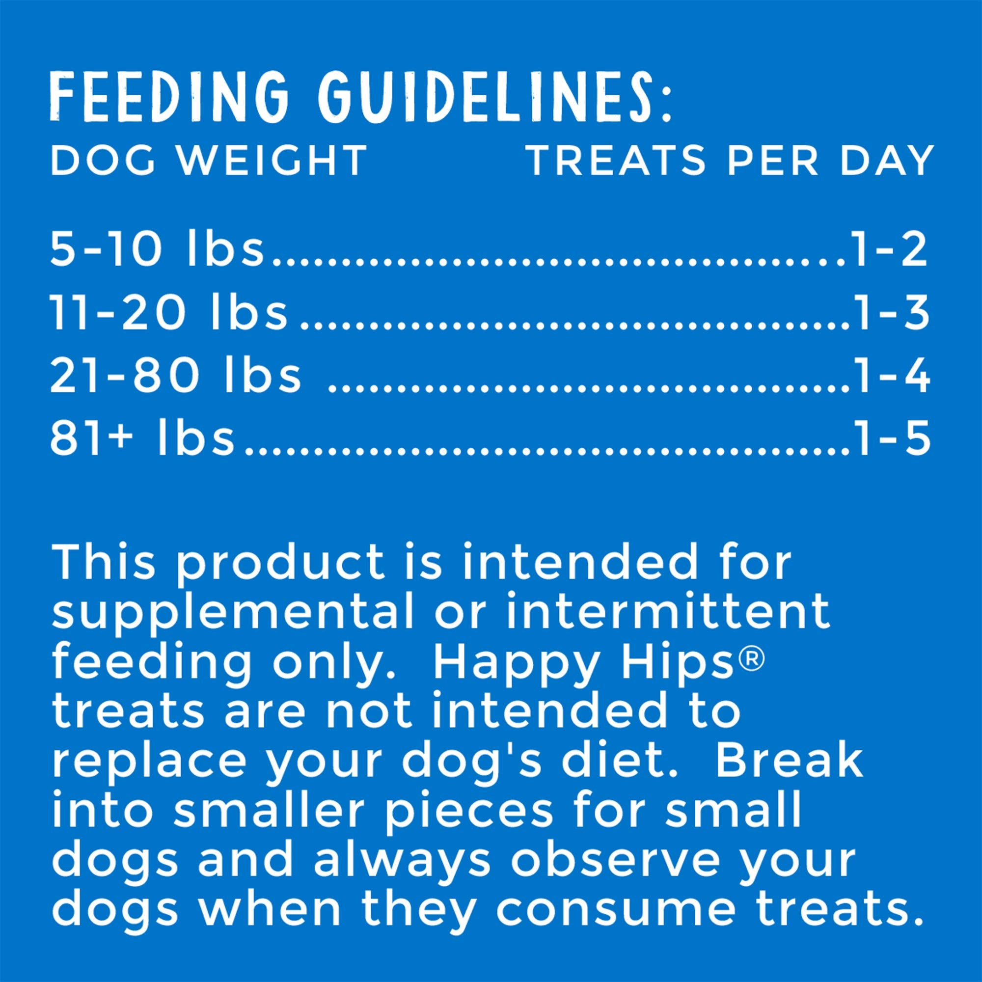 Happy Hips Grilled Dog Treats, Chicken, 12 oz. Pouch