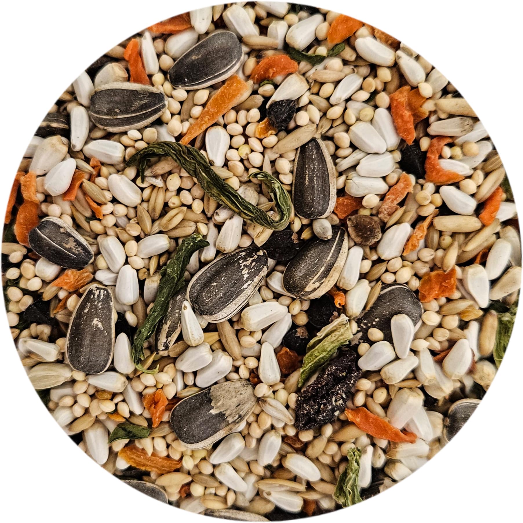 Sweet Harvest Cockatiel Bird Food Seed Mix with Sunflower Seeds, 4 lbs Bag
