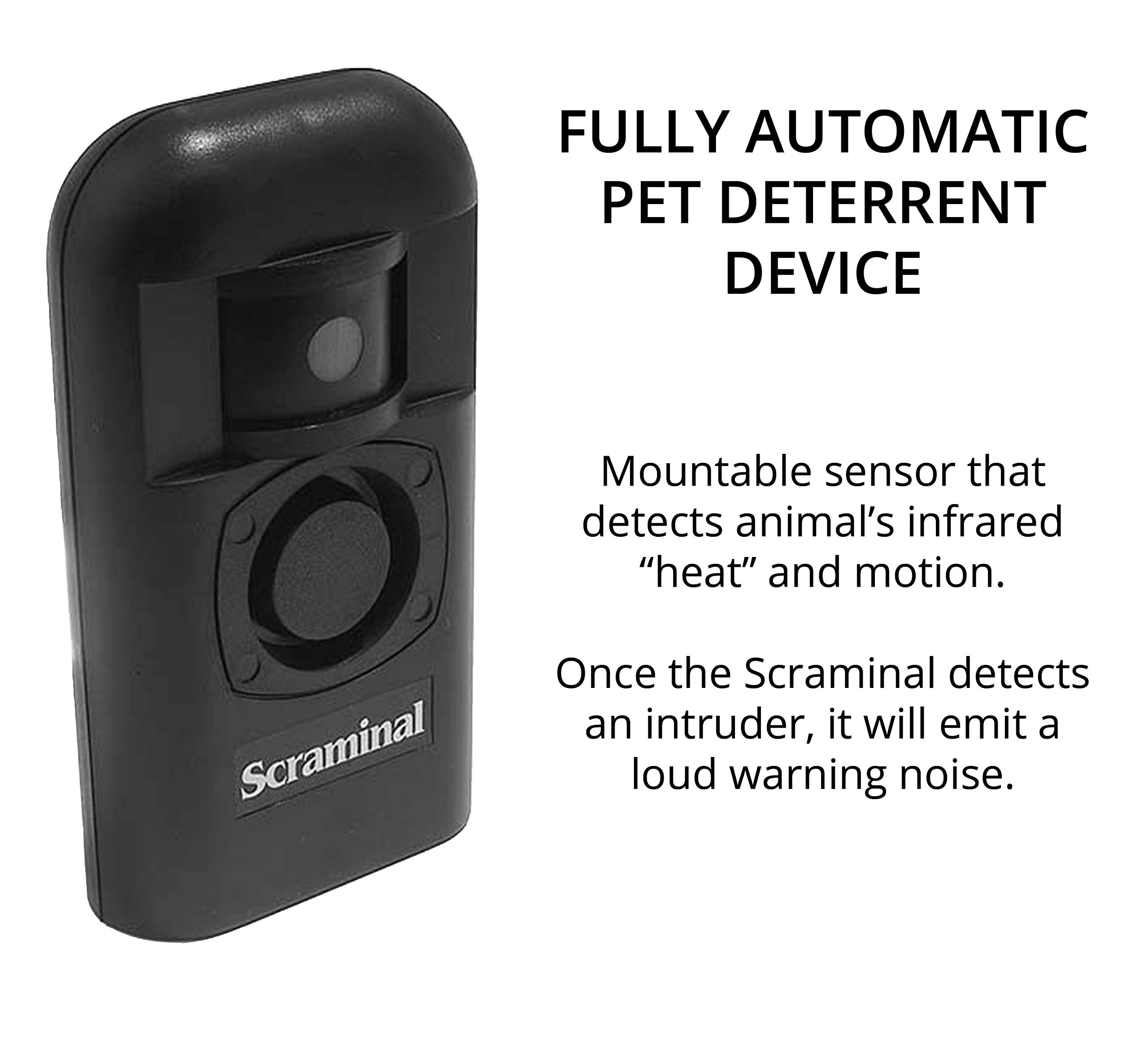 Amtek Scraminal Pet Barrier - Metal, 1-Pack, Model SCR, Keep Pets Out of Restricted Areas