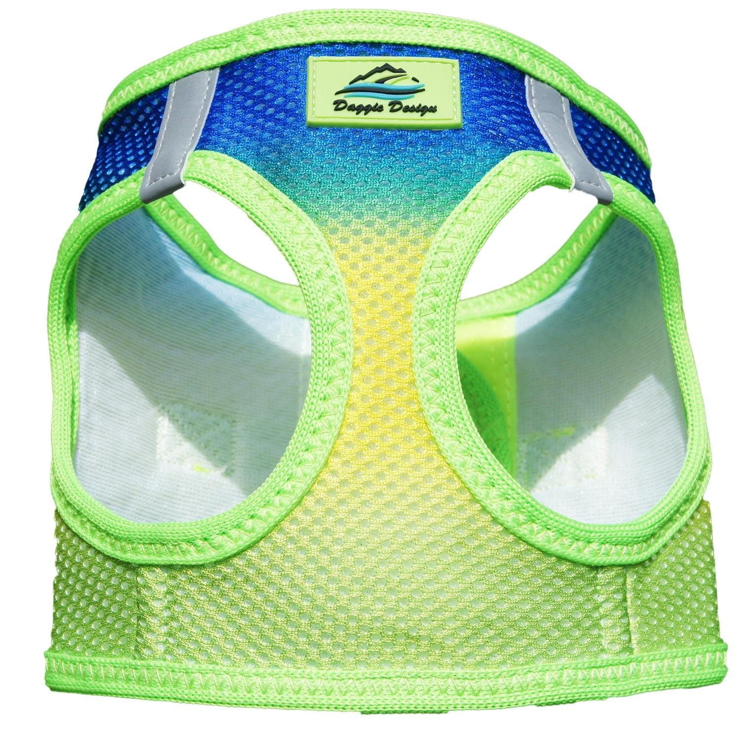 Doggie Design American River Dog Harness Ombre Collection - Cobalt Sport Xs