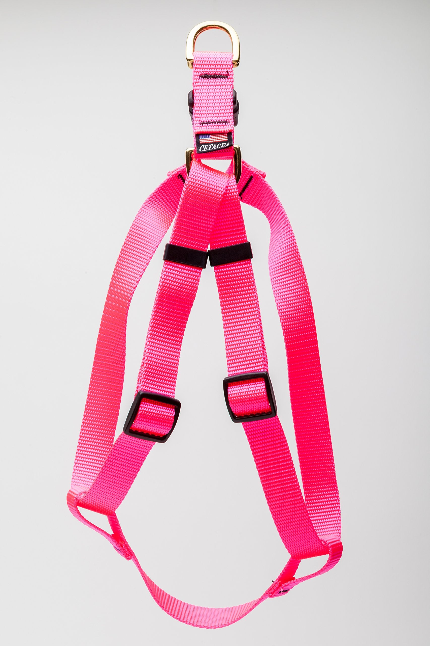 Cetacea Step-In Pet/Dog Harness - Webbing Width 1' Distance Around Torso 27' - 42' - X-Large - Pink