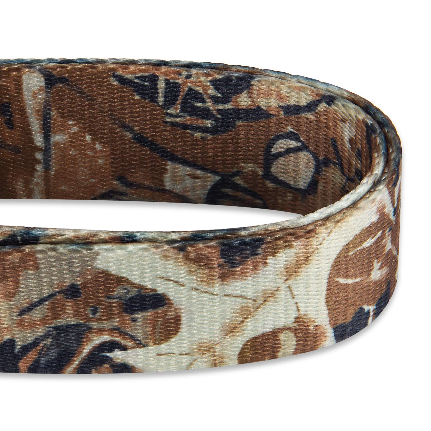Hyhug Pets 6Ft Dog Leash,Soft Lined Double Handles, For Medium Large Giant Breeds Dogs Daily Use Walking And Professional Training. (Large, Forest Camo)