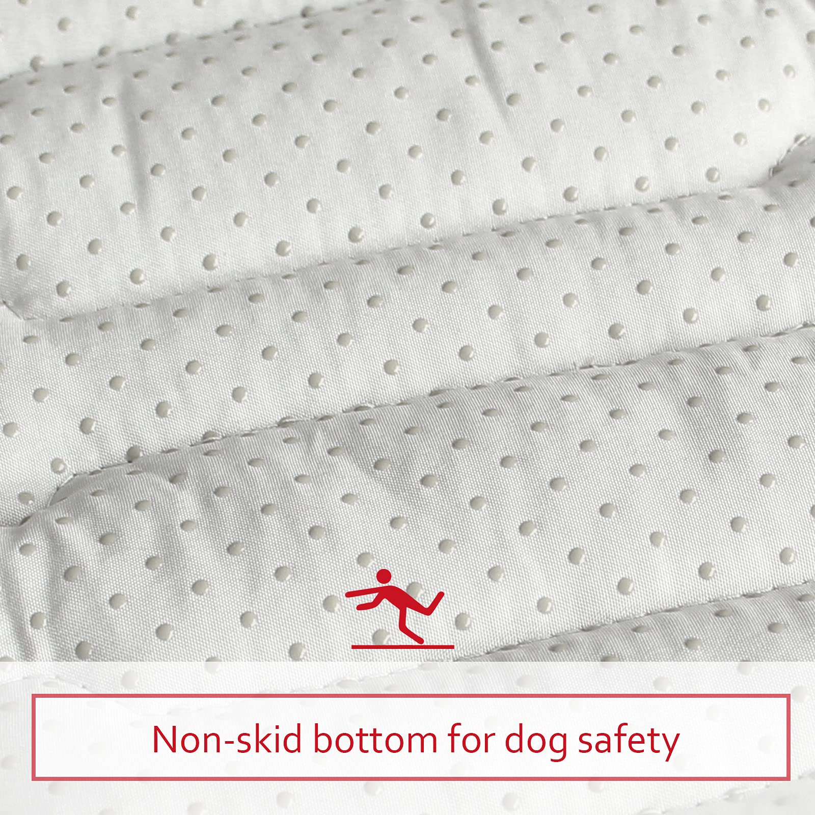 Dog Crate Mat (36'' X 23''), Soft Dog Bed Mat with Cute Prints, Personalized Dog Crate Pad, Anti-Slip Bottom, Machine Washable K