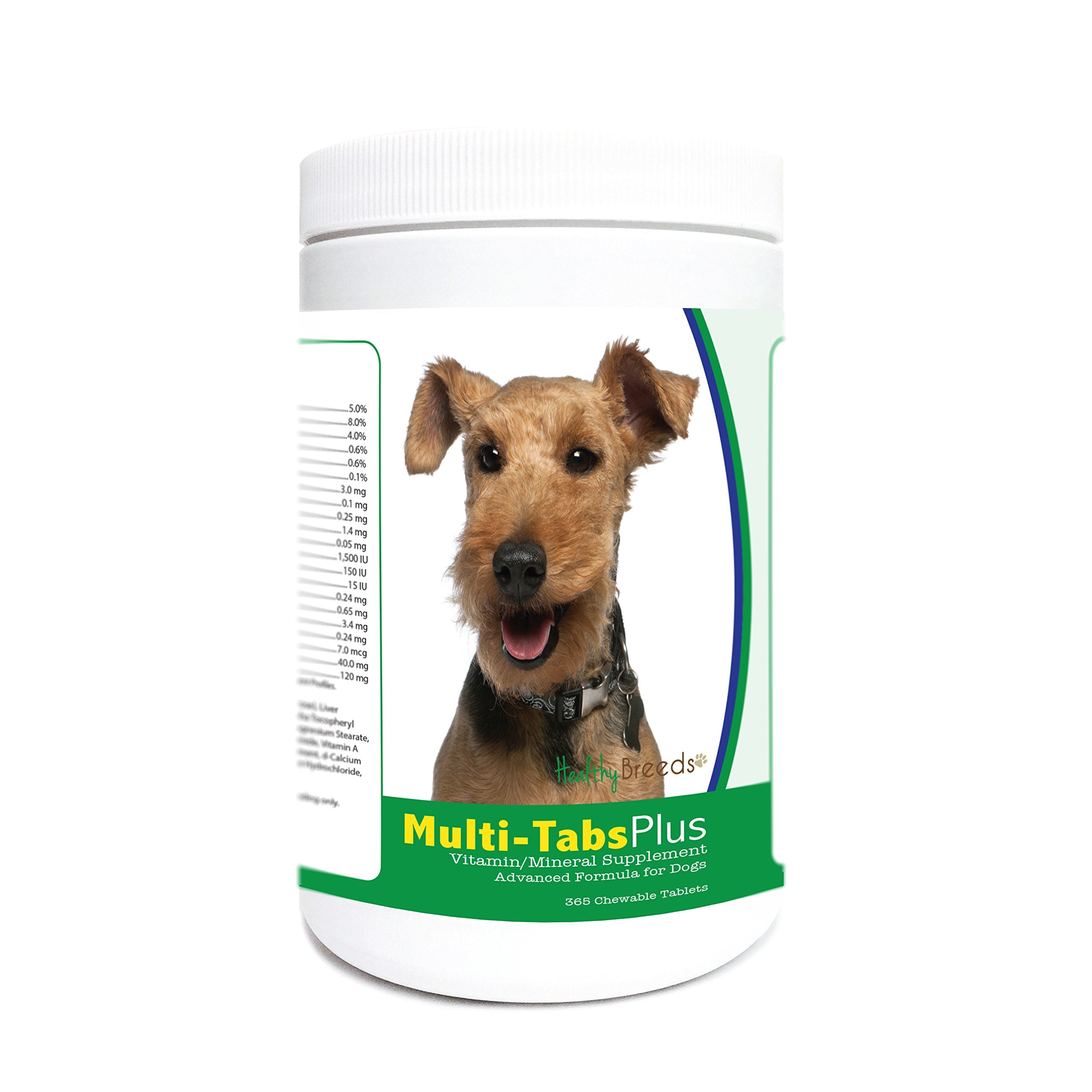 Healthy Breeds Welsh Terrier Multi-Tabs Plus Chewable Tablets 365 Count