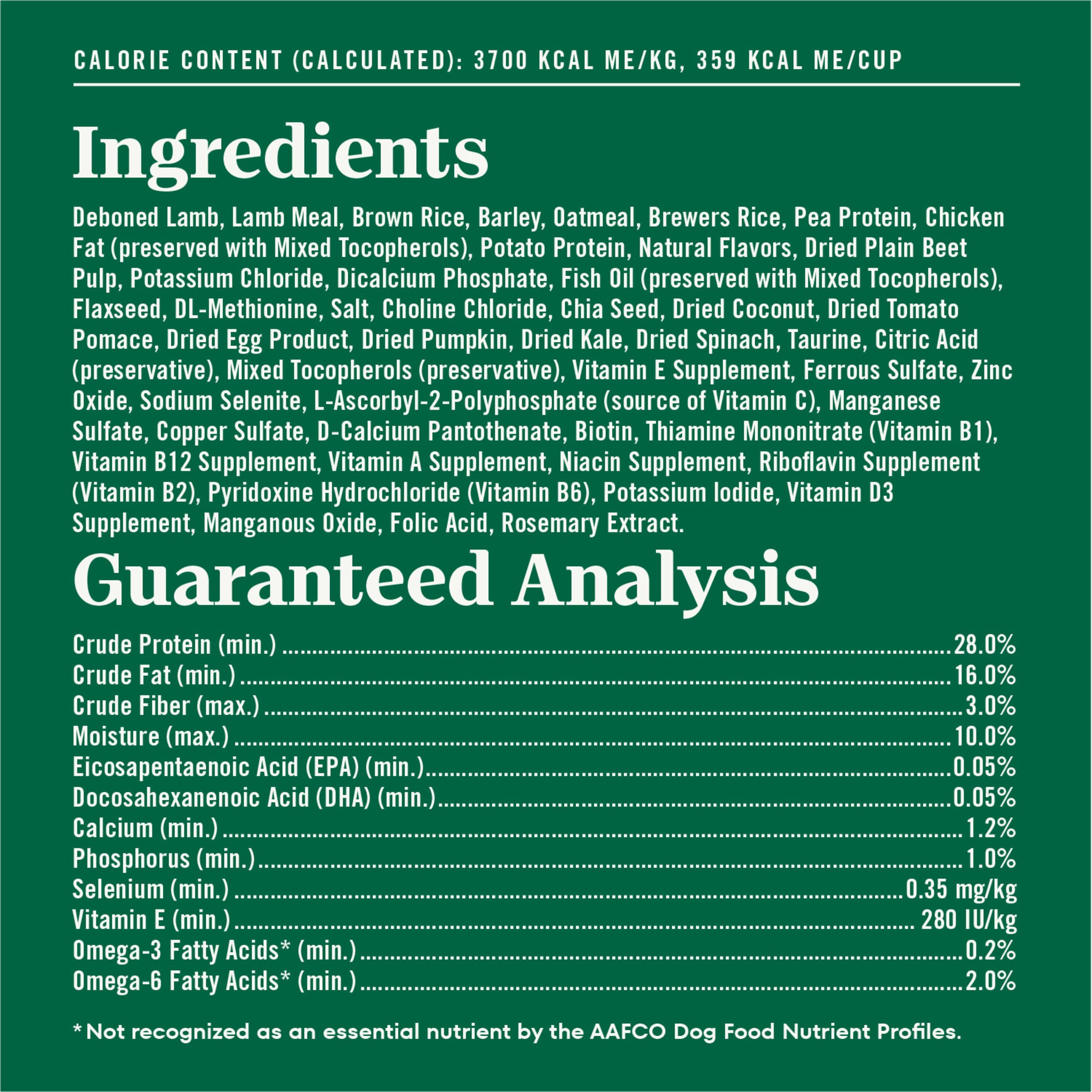 Nutro Natural Choice Puppy Dry Dog Food, Lamb and Brown Rice Recipe, 45 lbs.