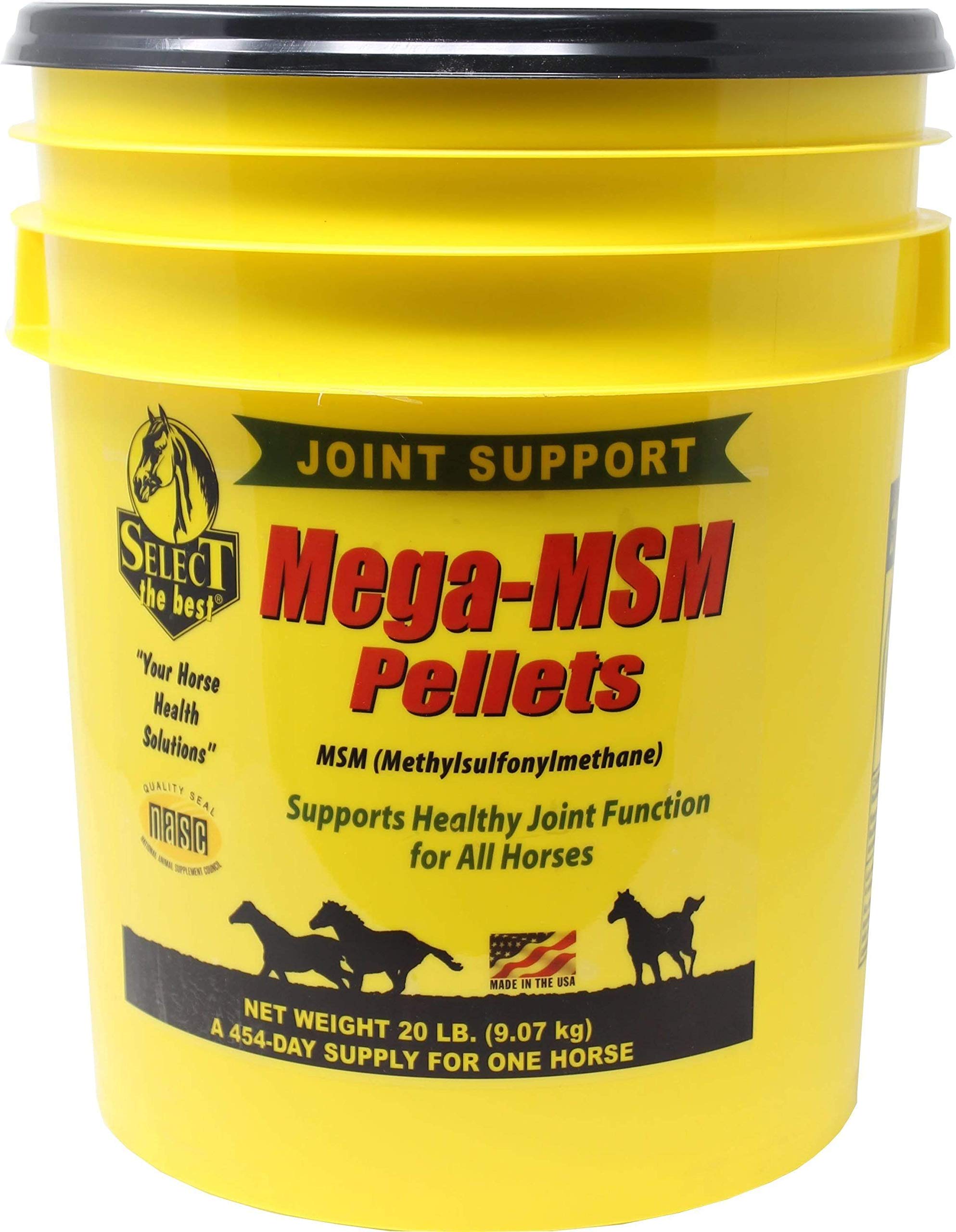 Select the Best Mega-MSM Pellets 20 lb