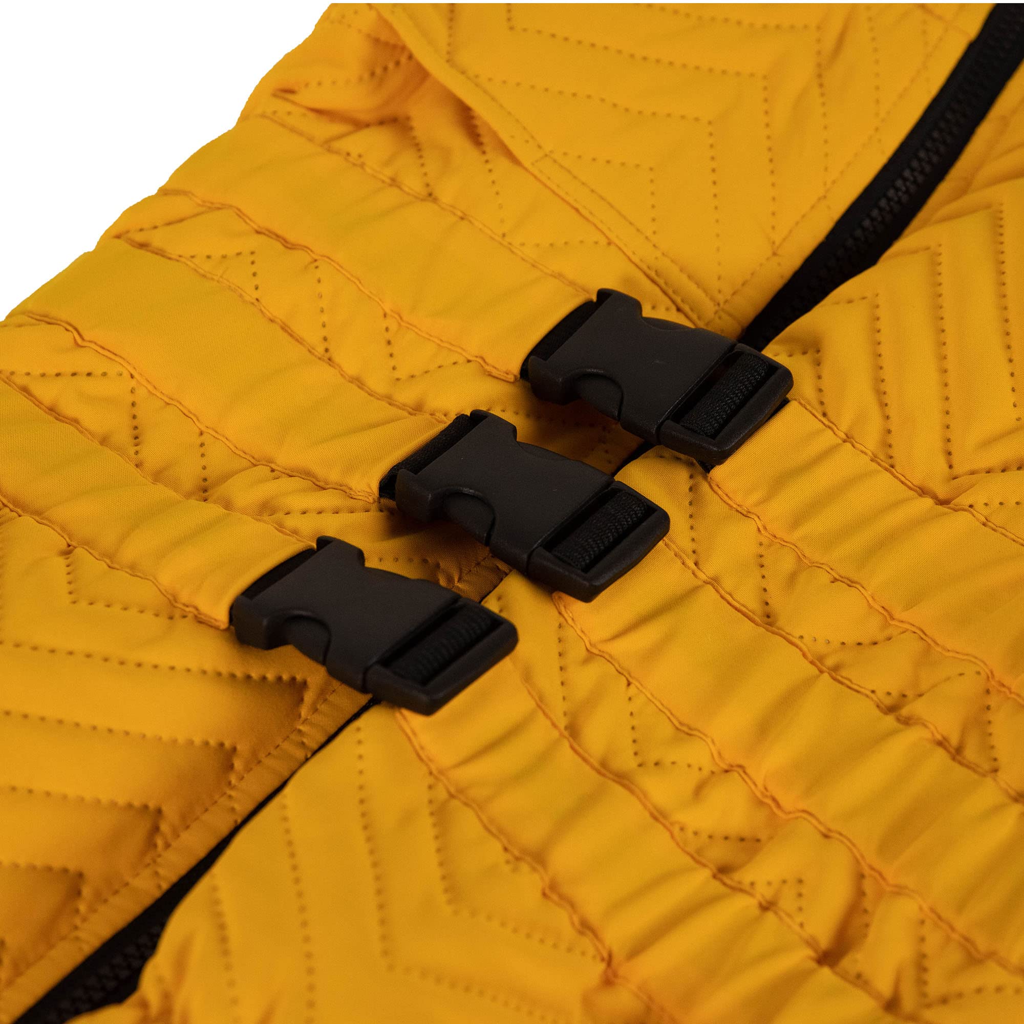Warm Dog Coat Double Layers Dog Vest, 6 Legs Covered Windproof Waterproof Reflective Warm Dog Vest Outdoor Skating Dog Costume For Small Medium Large Dogs Yellow S