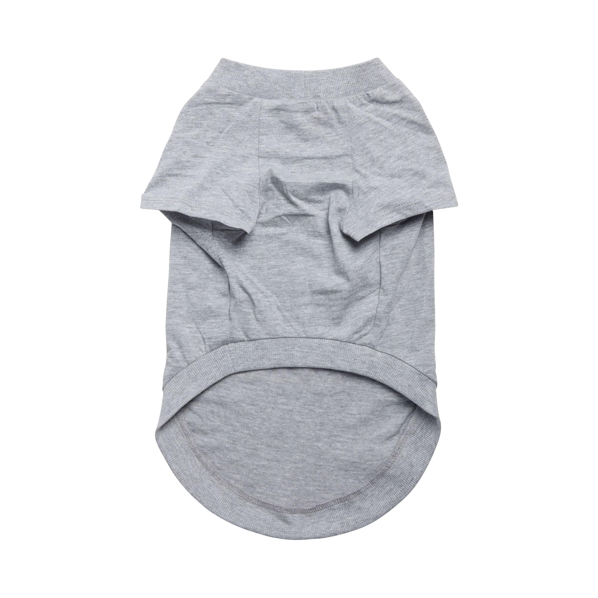 Gf Pet - Graphic Tee Dog T-Shirt (Heather Grey, Medium)