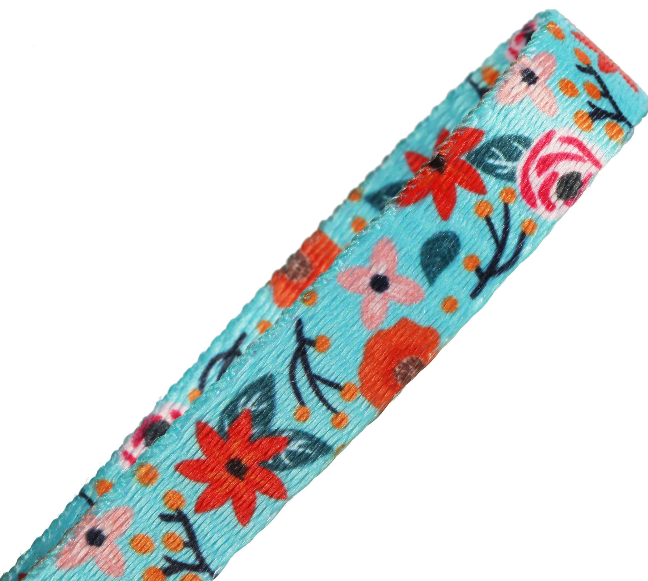 Boombone Girl Cat Collar With Removable Flower And Bell, Breakaway Floral Kitten Collar
