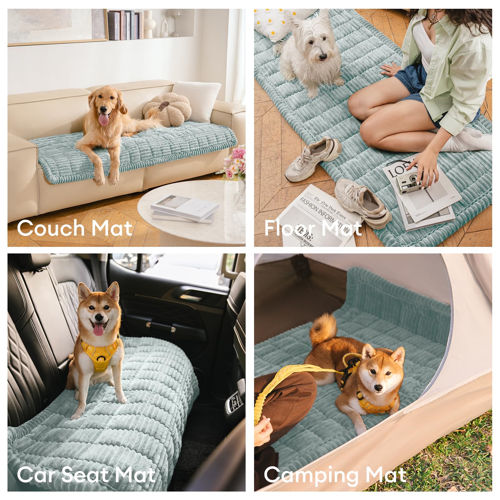 Funny Fuzzy Pet Couch Covers For Sofa, Washable Dog Couch Cover Protector For Dogs, Flannel Couch Covers For Dogs Pet Friendly P