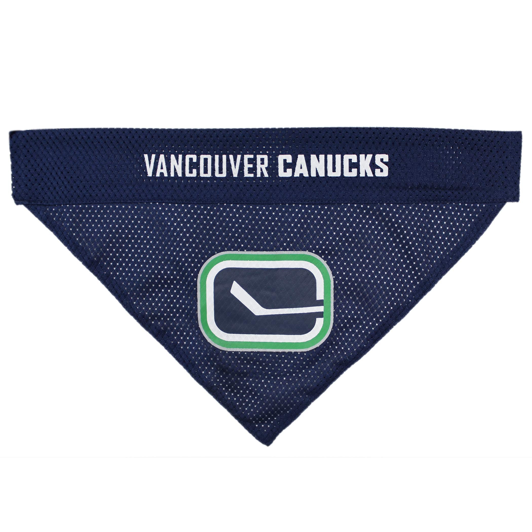 Nhl Vancouver Canucks Bandana For Dogs & Cats, Large/X-Large. - Cute & Stylish Bandana! The Perfect Hockey Fan Scarf Bandana, Gr