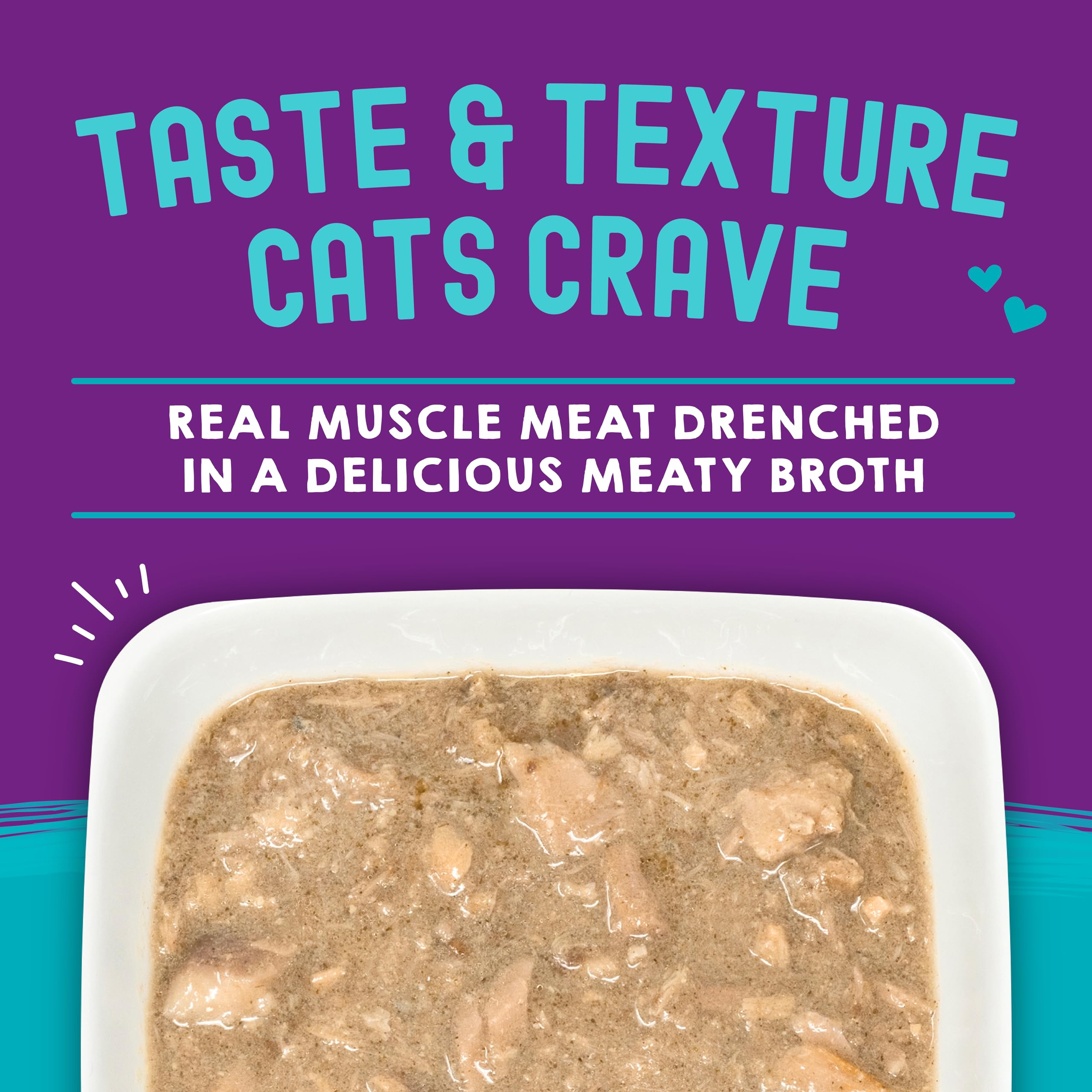 Stella & Chewy's Carnivore Cravings Wet Cat Food, Grain Free Salmon, Tuna & Mackerel, 2.8 oz Pouches, 24 Pack