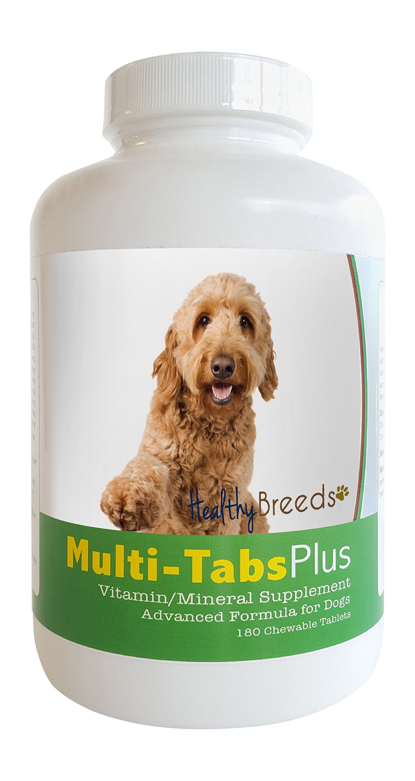 Healthy Breeds Goldendoodle Multi-Tabs Plus Chewable Tablets 180 Count