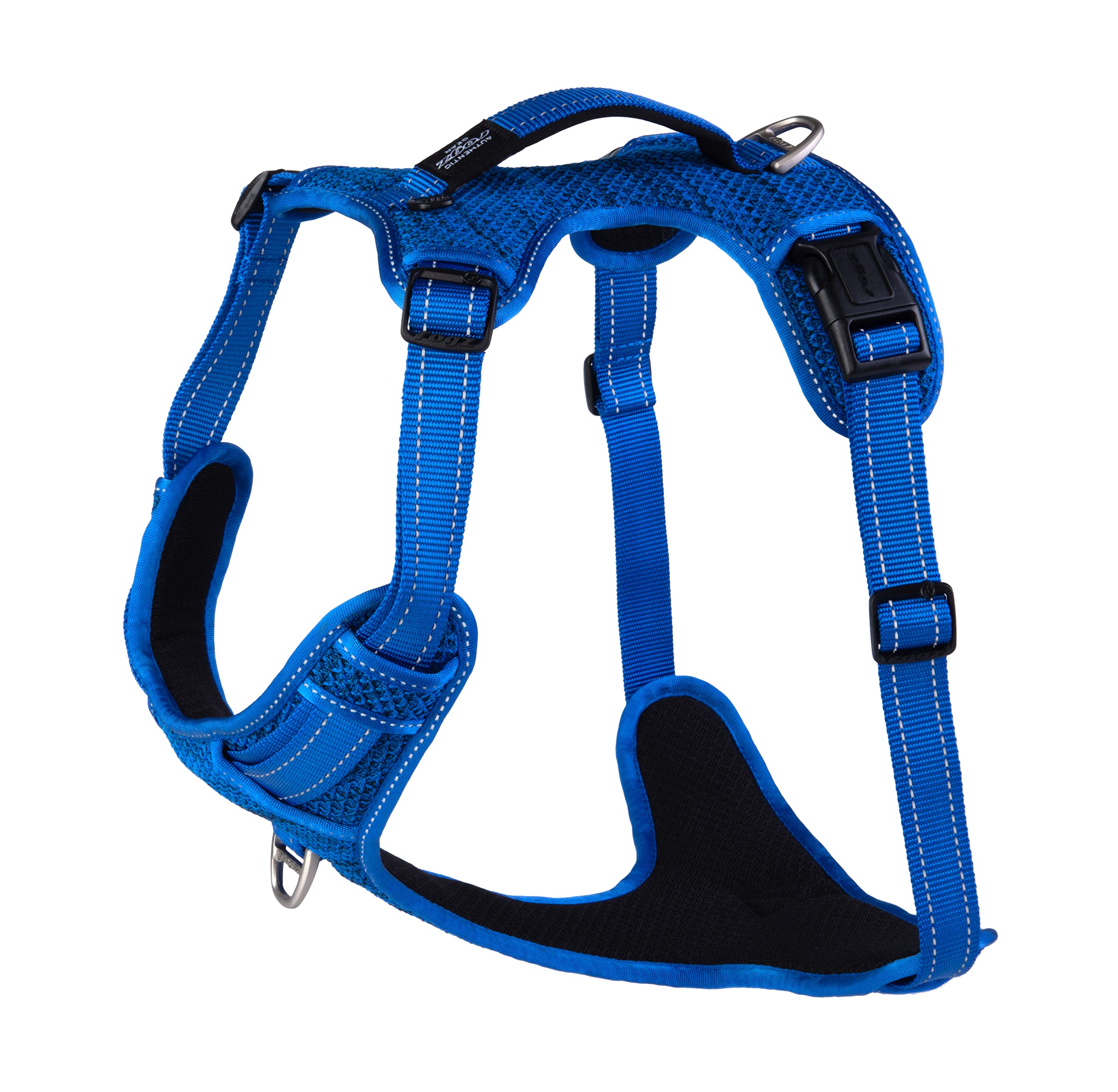 Rogz Explore Padded Harness Blue X-Large