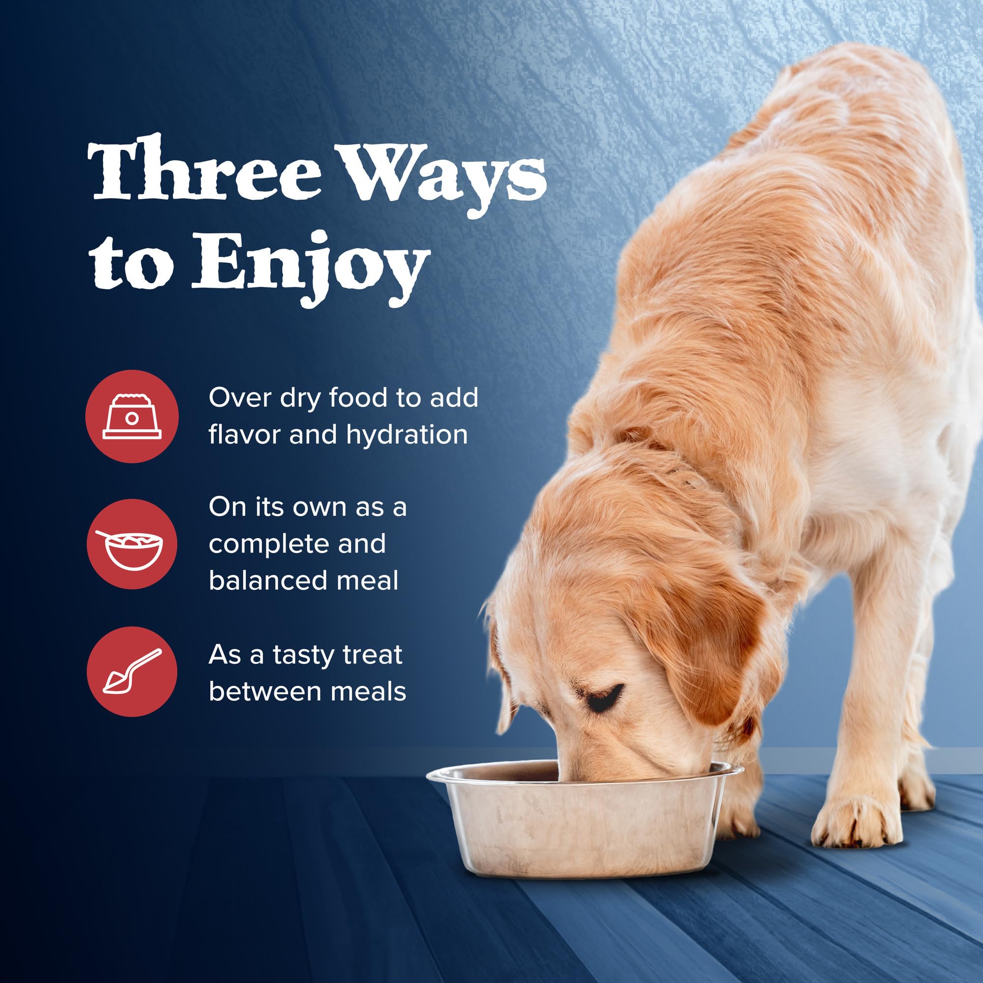 Blue Buffalo Wilderness Wolf Creek Stew Wet Dog Food, High-Protein & Grain-Free, Made with Natural Ingredients, Hearty Beef in G