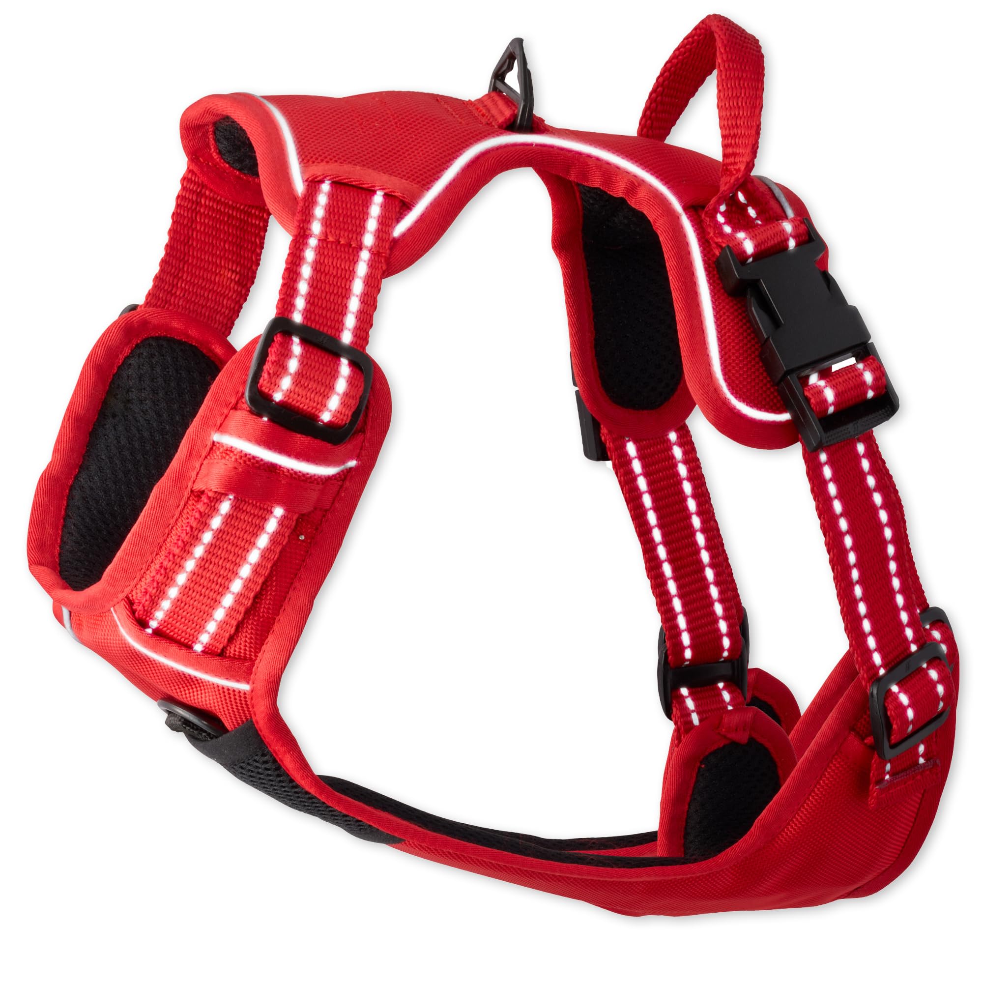 Pet Passion MAX - The Hardy Reflective Harness, RED, X-Large