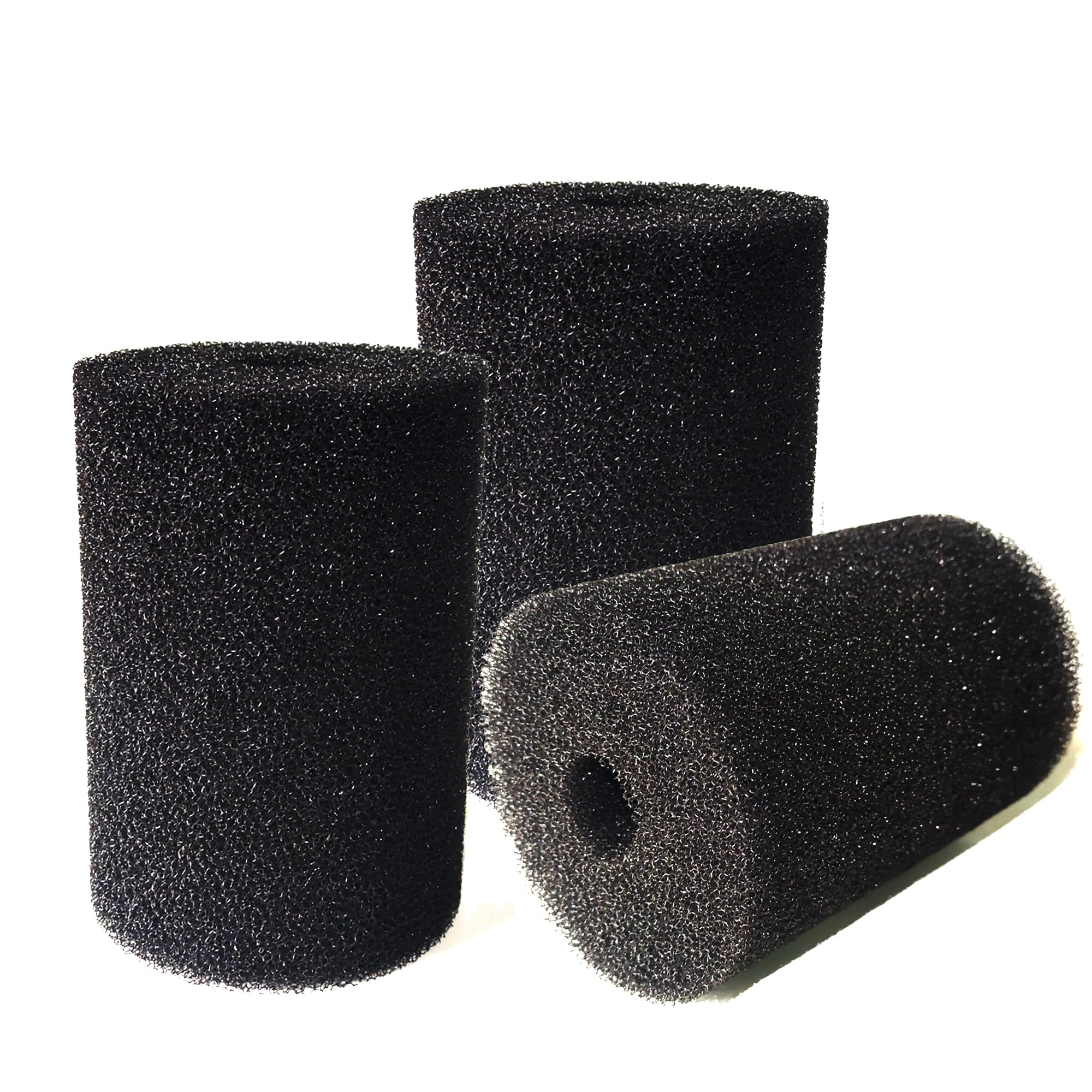 Qzbhct 3 Pack Foam Filter Sponges For Canister Filters For Aquaclear 70/110 Filters X-Large Overflow Filter Box Intake Round Pre