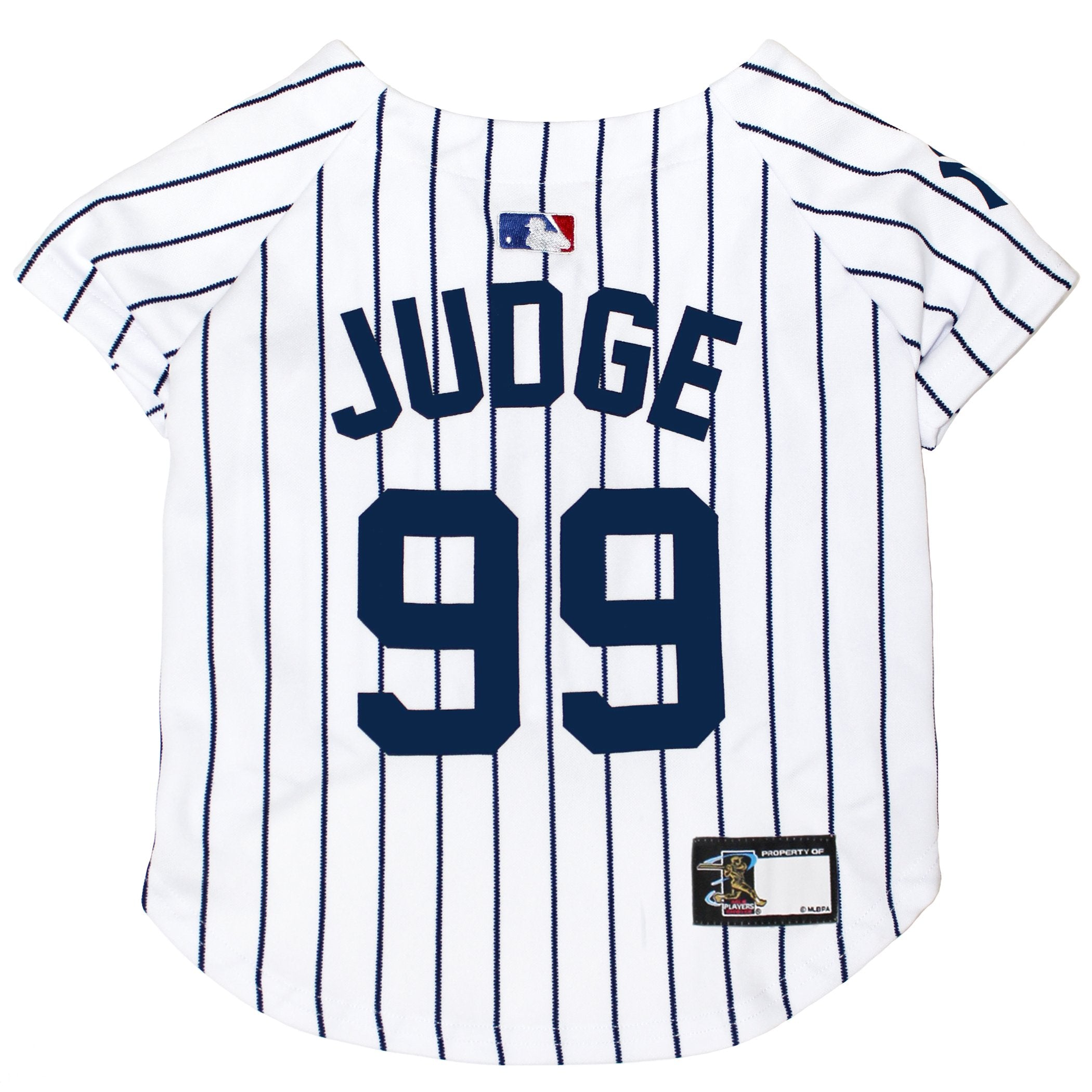 Mlbpa Dog Jersey - Aaron Judge #99 Pet Jersey - Mlb New York Yankees Mesh Jersey, Small